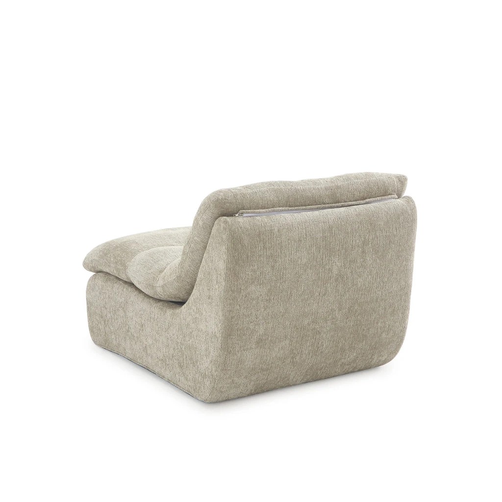 4 Zzz Atelier Capri Armless Floor Lounge Chair - Green, 4 of 7