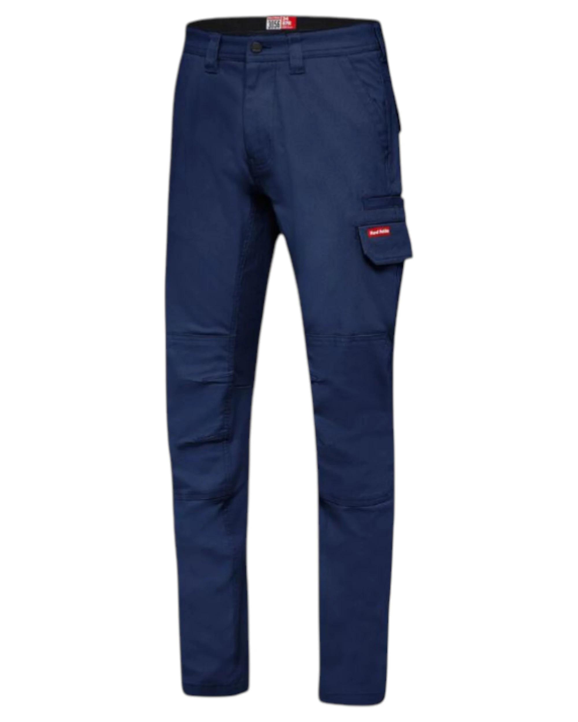 1 Hard Yakka Mens 3056 Stretch Canvas Cargo Pants Navy NAVY, 1 of 6