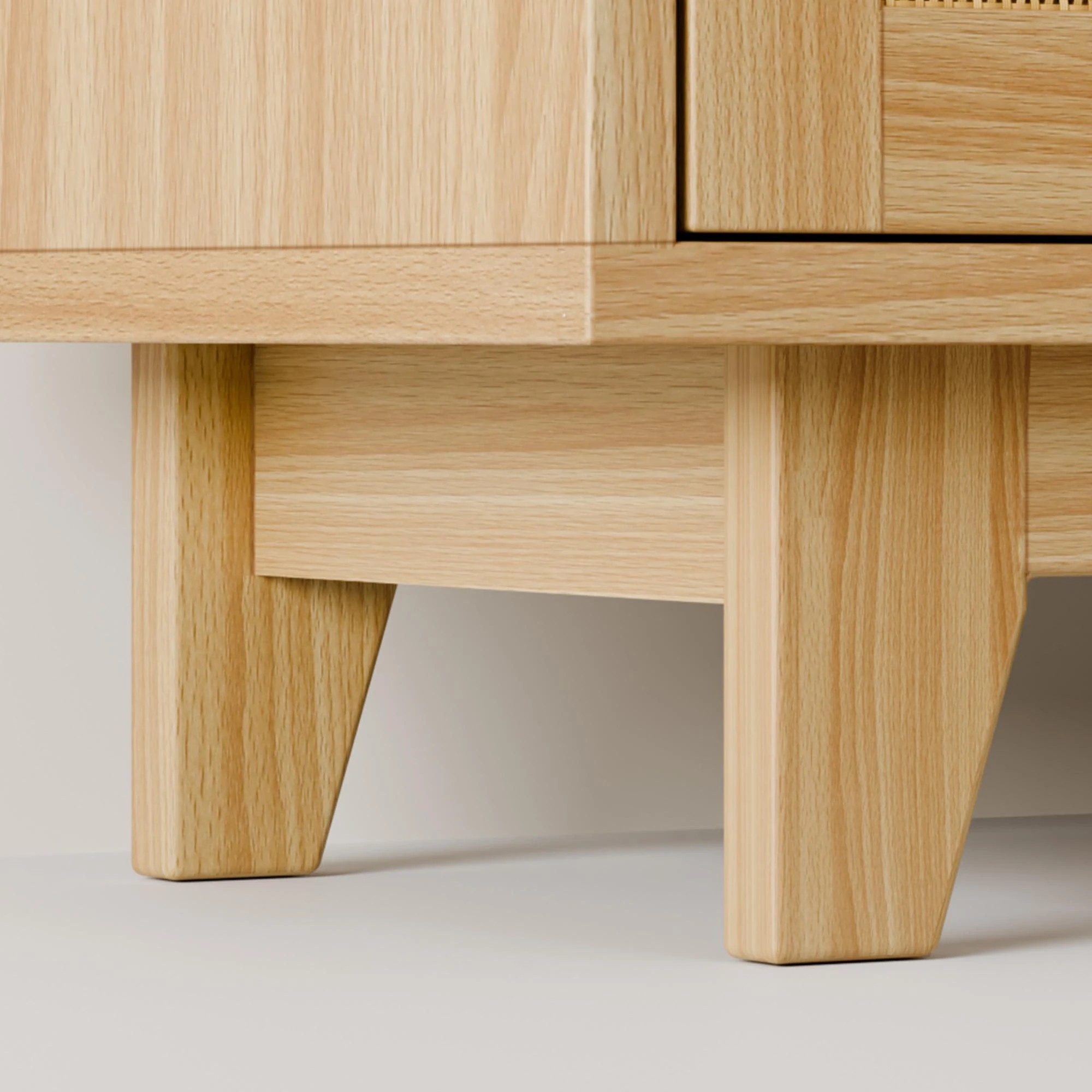 9 Alfordson 5 Chest of Drawers Rattan Storage Cabinet Dresser - Natural, 9 of 10