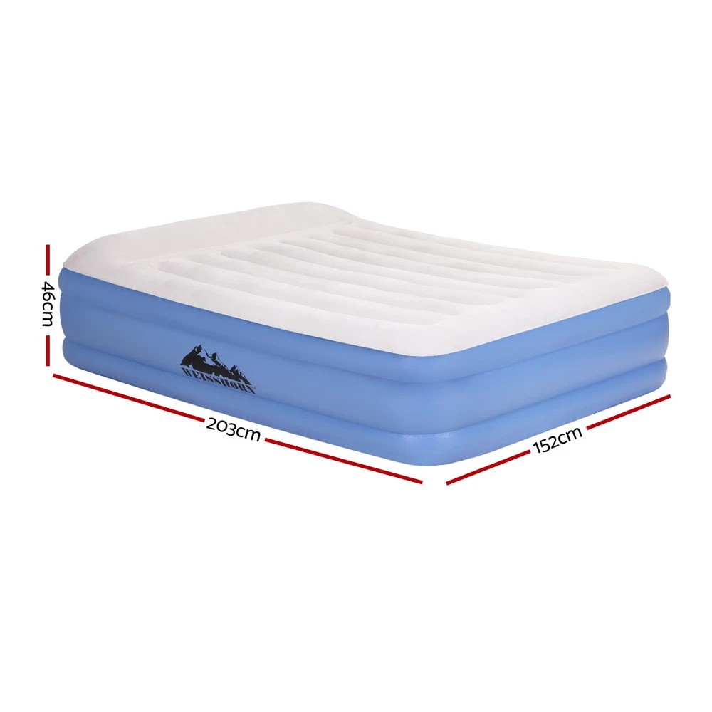 2 Weisshorn Air Mattress Queen Inflatable Bed 46cm Air bed - Queen Bed - Multi, 2 of 7
