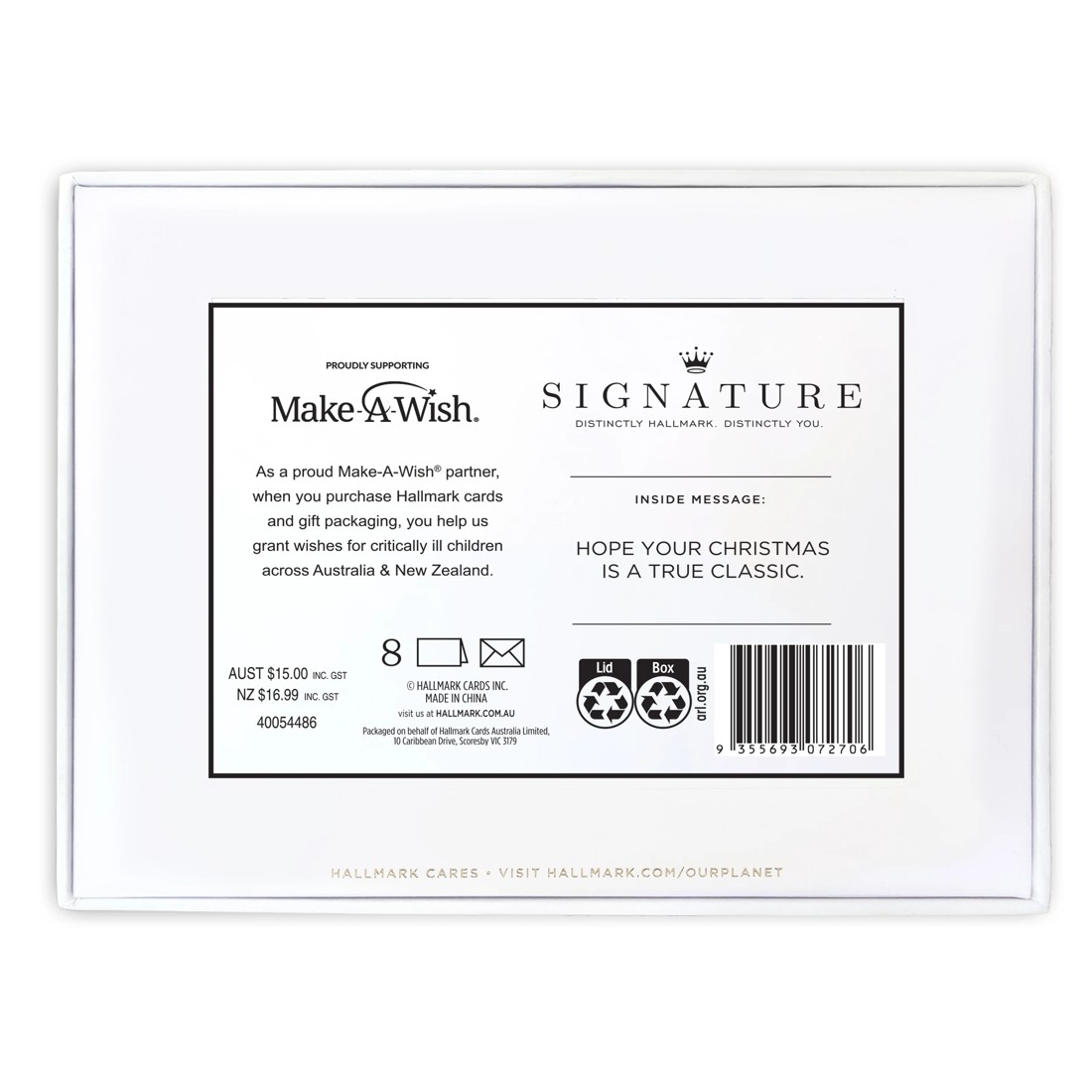 5 8 Pack Hallmark Boxed Charity Christmas Cards - Nutcracker, 5 of 5