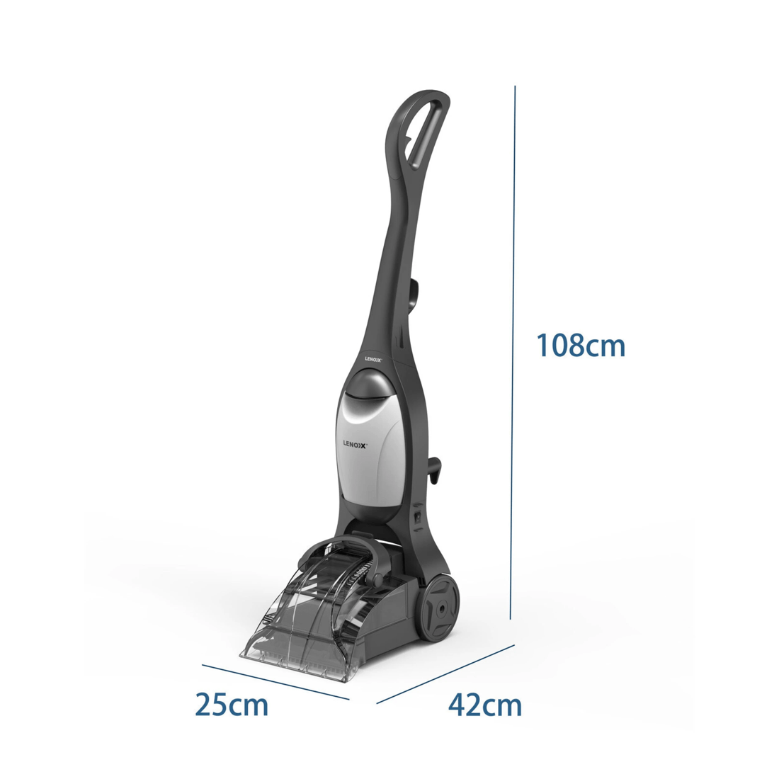 2 Lenoxx Cw602 Handheld Carpet Cleaner/washer 1.3l Home Cleaning System Set - Black, 2 of 4