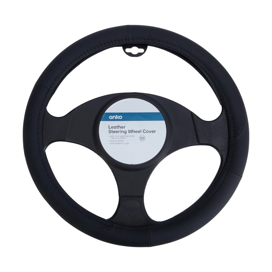 1 Steering Wheel Cover - Genuine Leather, 1 of 6
