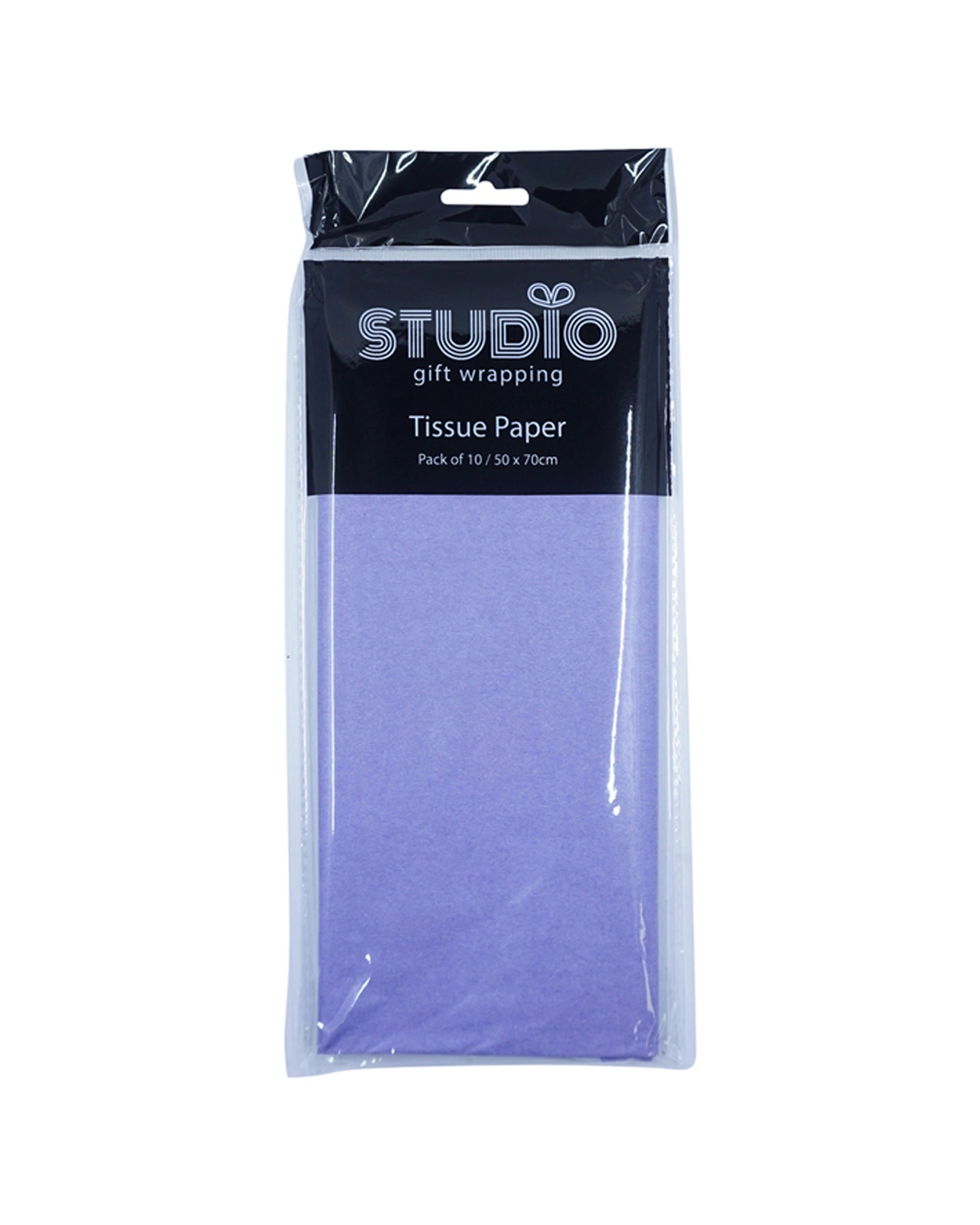 2 10pc Studio Gift Wrapping Tissue Paper 50x70cm Decoration Present Decor - Purple, 2 of 3