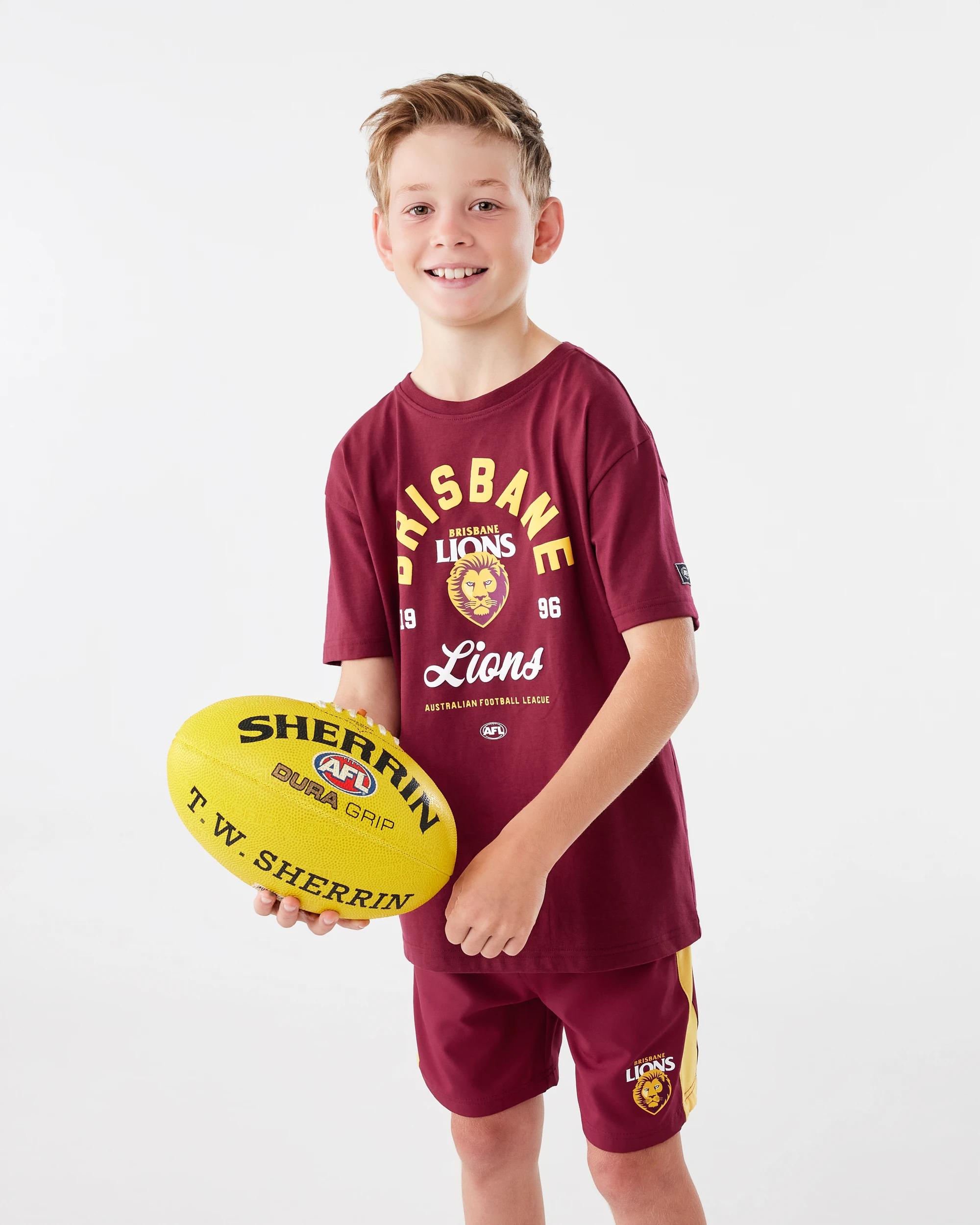 1 Official AFL Kids T-shirt Brisbane, 1 of 9
