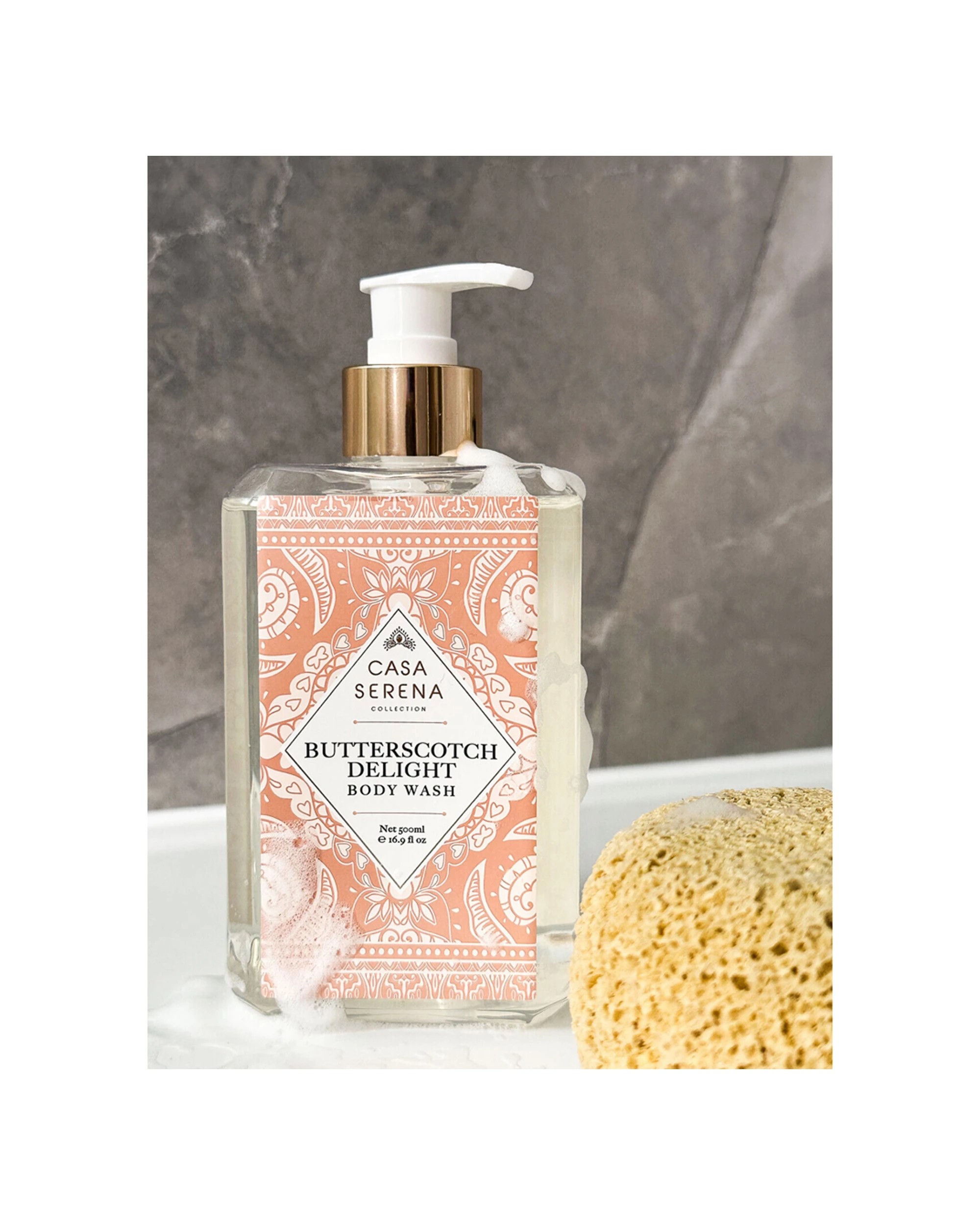 3 LVD Casa Serena 500ml Body Wash Liquid - Butterscotch - Clear, 3 of 3