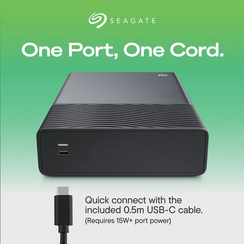 8 Seagate 8TB One Touch USB-C Hard Drive, 8 of 9