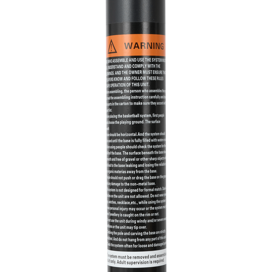 8 Height Adjustable Basketball System, 8 of 10