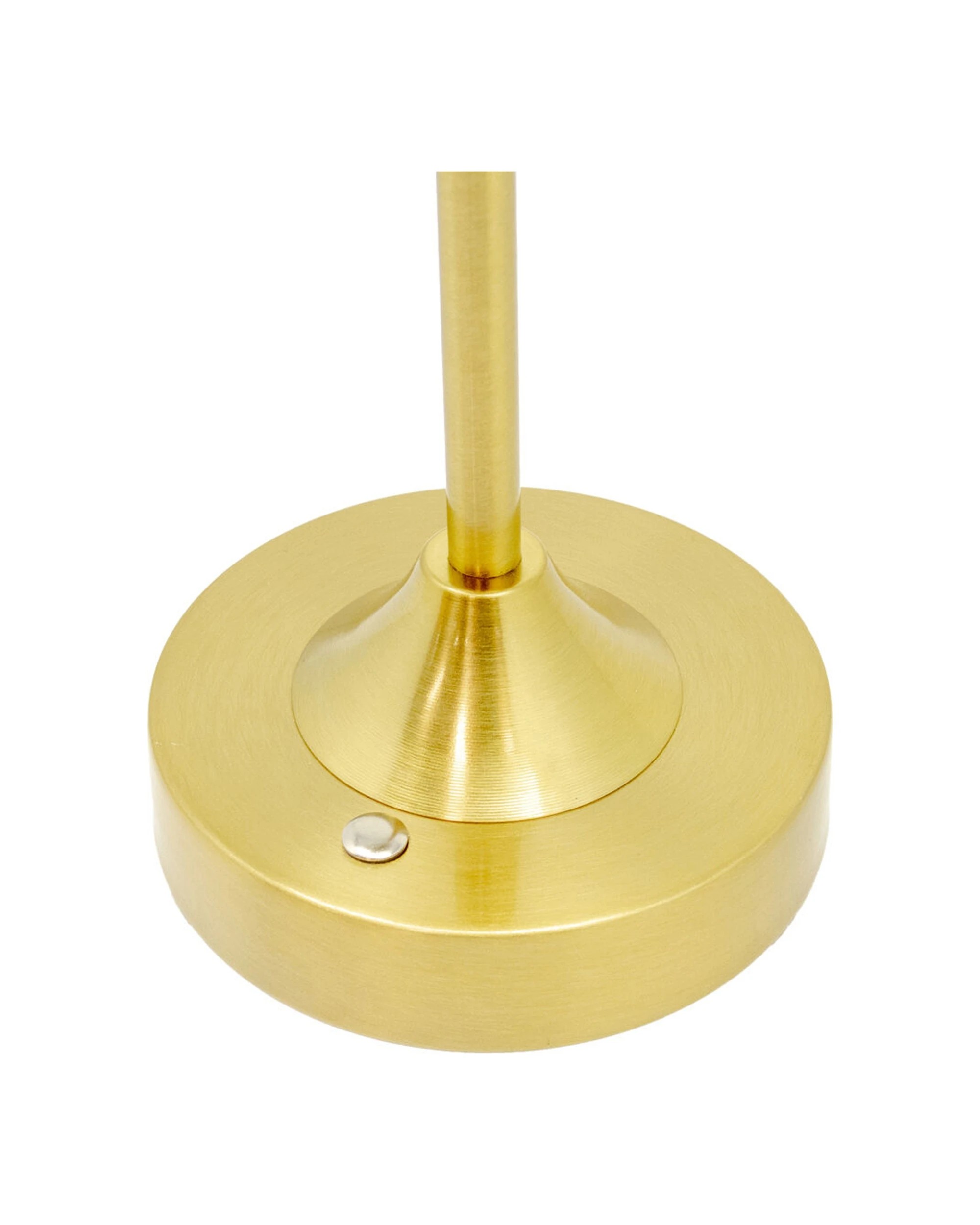 4 BOYLE Rechargeable LED Table Lamp Crystals Shade Adjustable Lighting 2000mA - Bronze, 4 of 8
