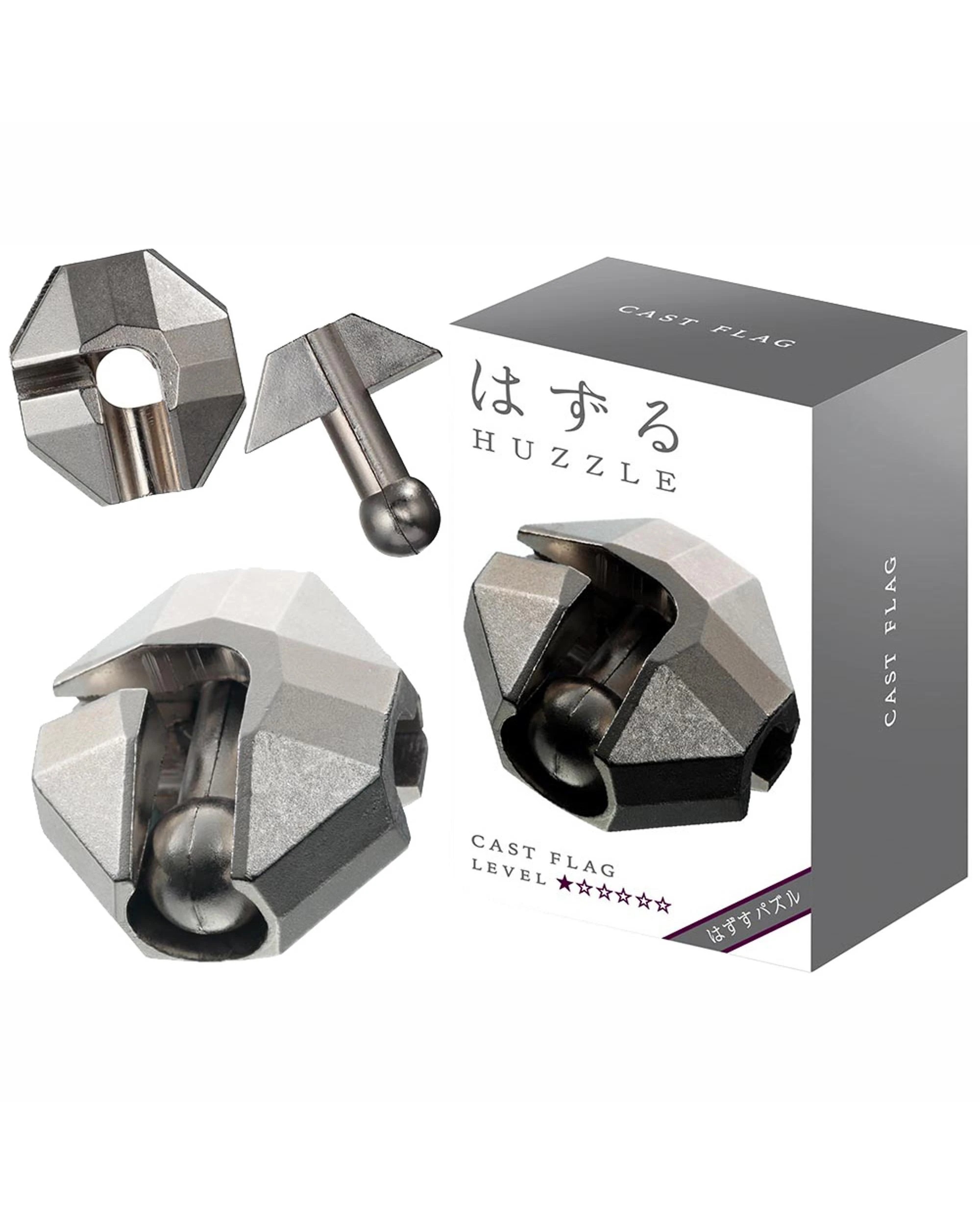 1 Hanayama Level 1 Cast Flag Puzzle, 1 of 1