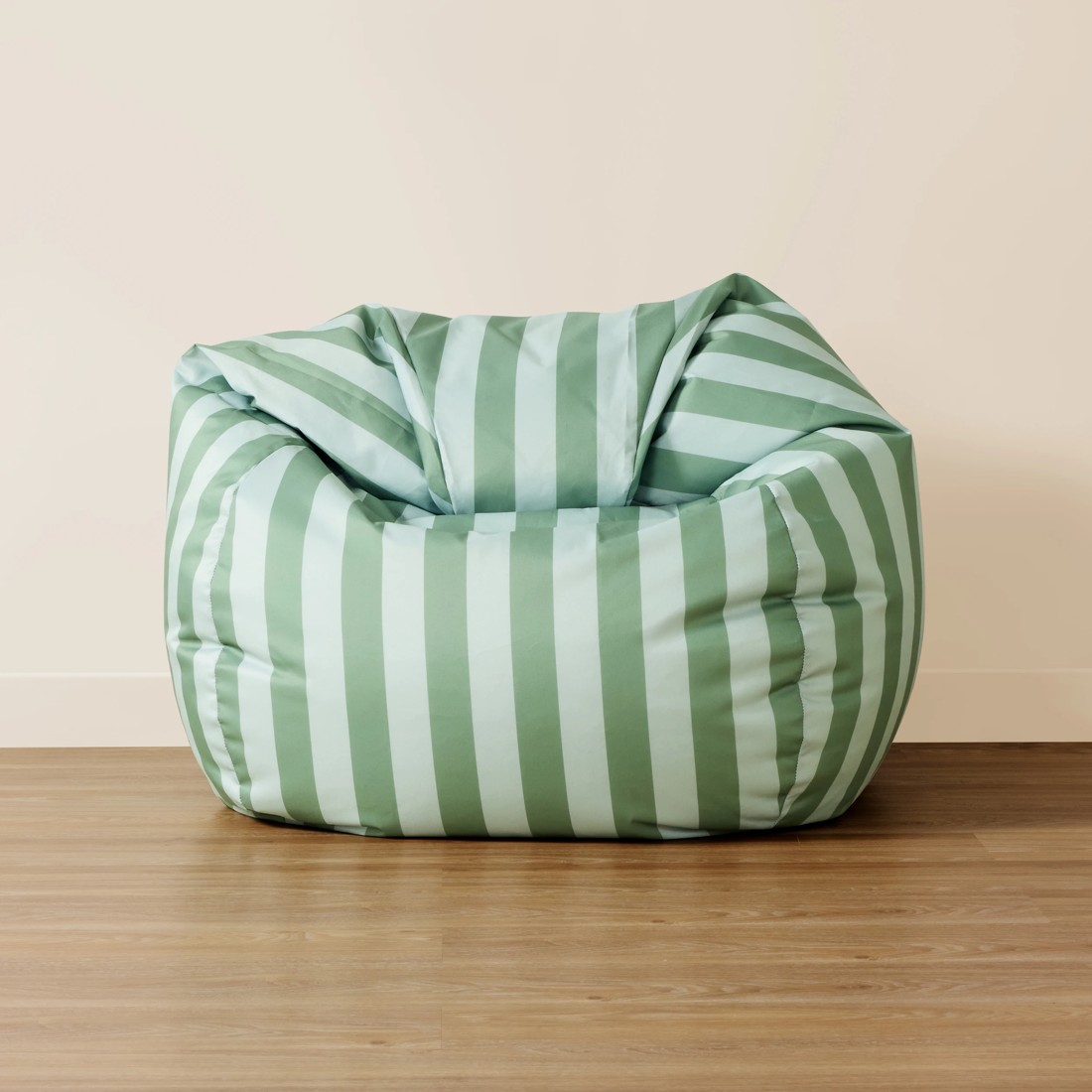 2 Stripe Bean Bag - Green, 2 of 7