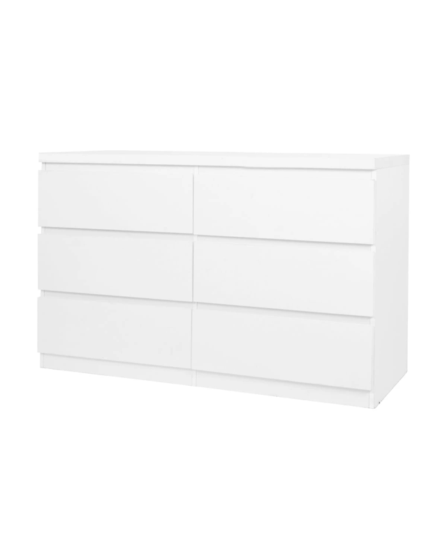 6 Drawer Dresser - W