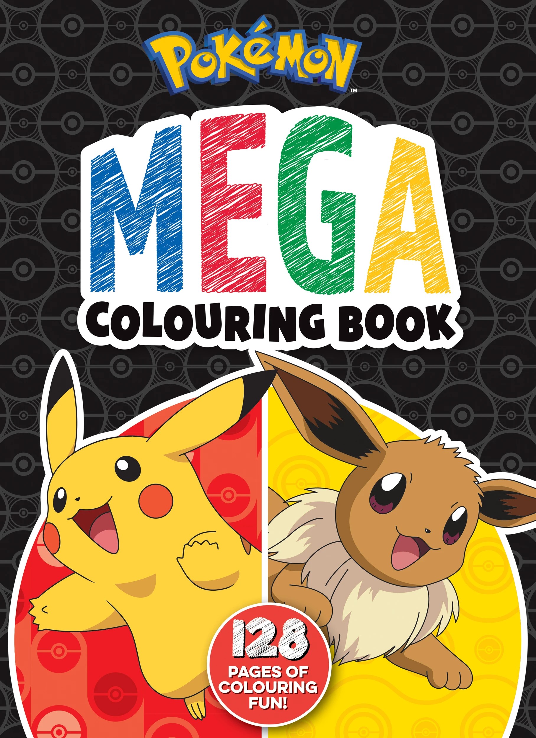 1 Pokemon Mega Colouring Book
