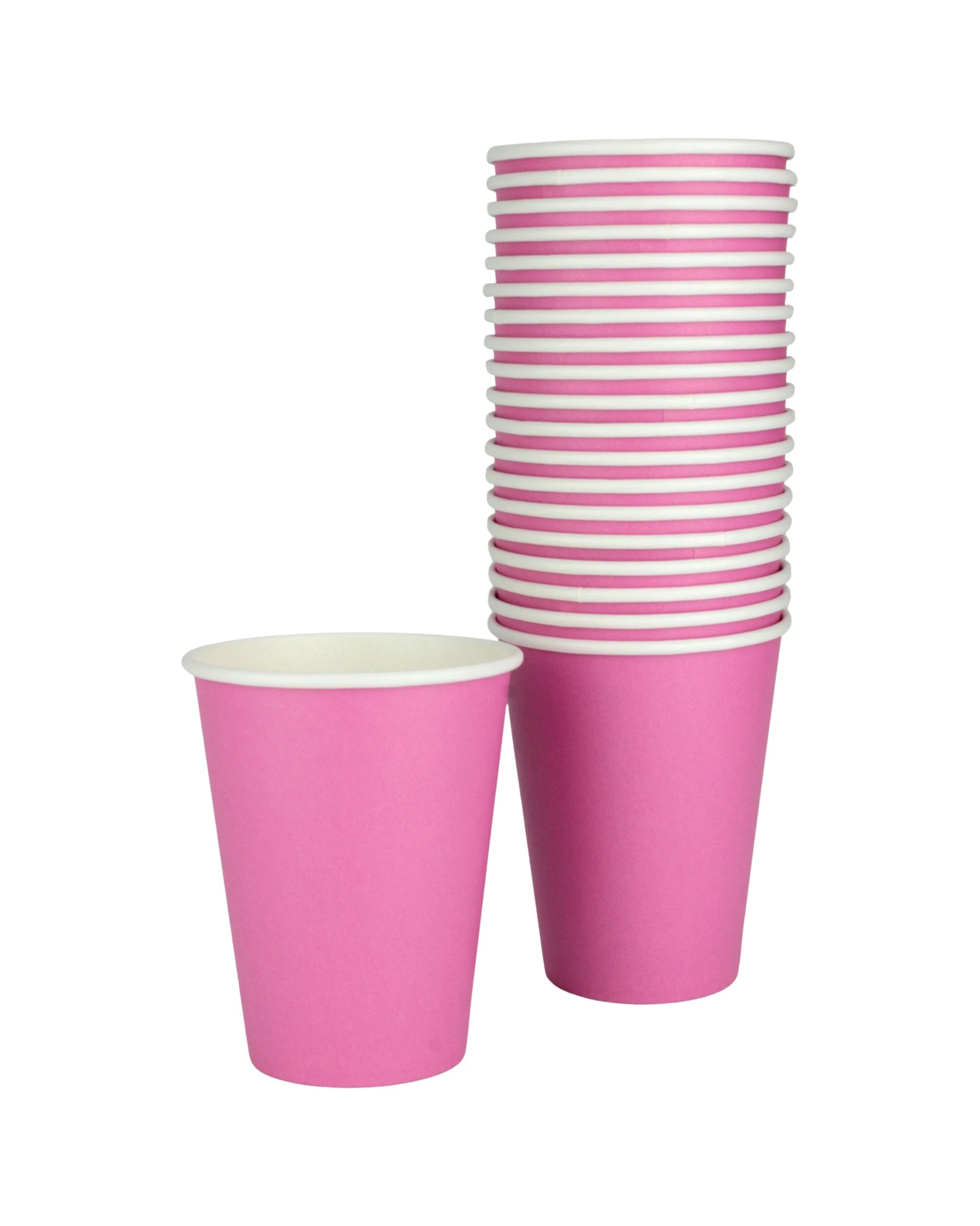 1 Amscan Inc. Bright Paper Cups 354ml Pack of 20 - Pink, 1 of 3