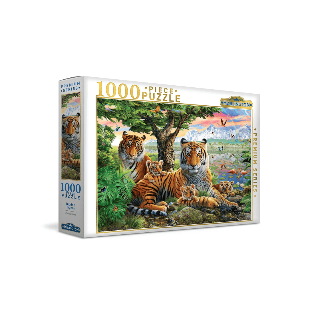 6 Harlington 1000 Piece Jigsaw Puzzle, - Animals &amp; Nature - Assorted* - Multi, 6 of 7