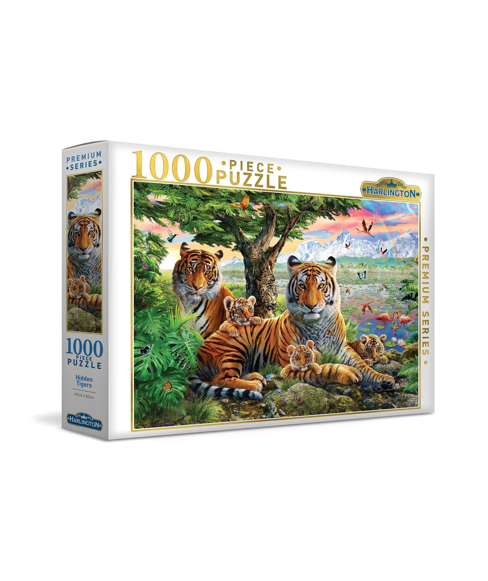 6 Harlington 1000 Piece Jigsaw Puzzle, - Animals & Nature - Assorted* - Multi, 6 of 7