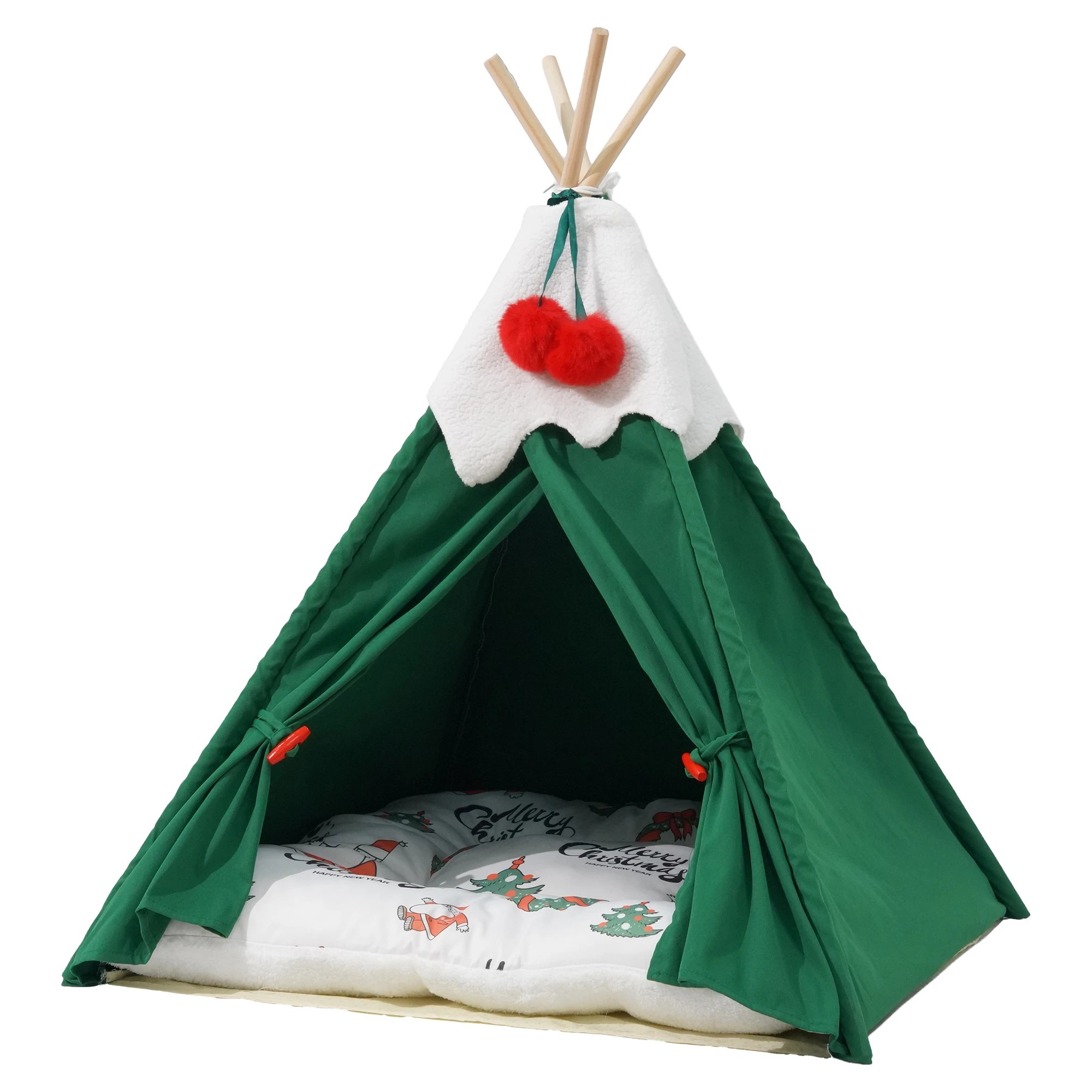 1 Pawz Pet Tent  S - Green, 1 of 9