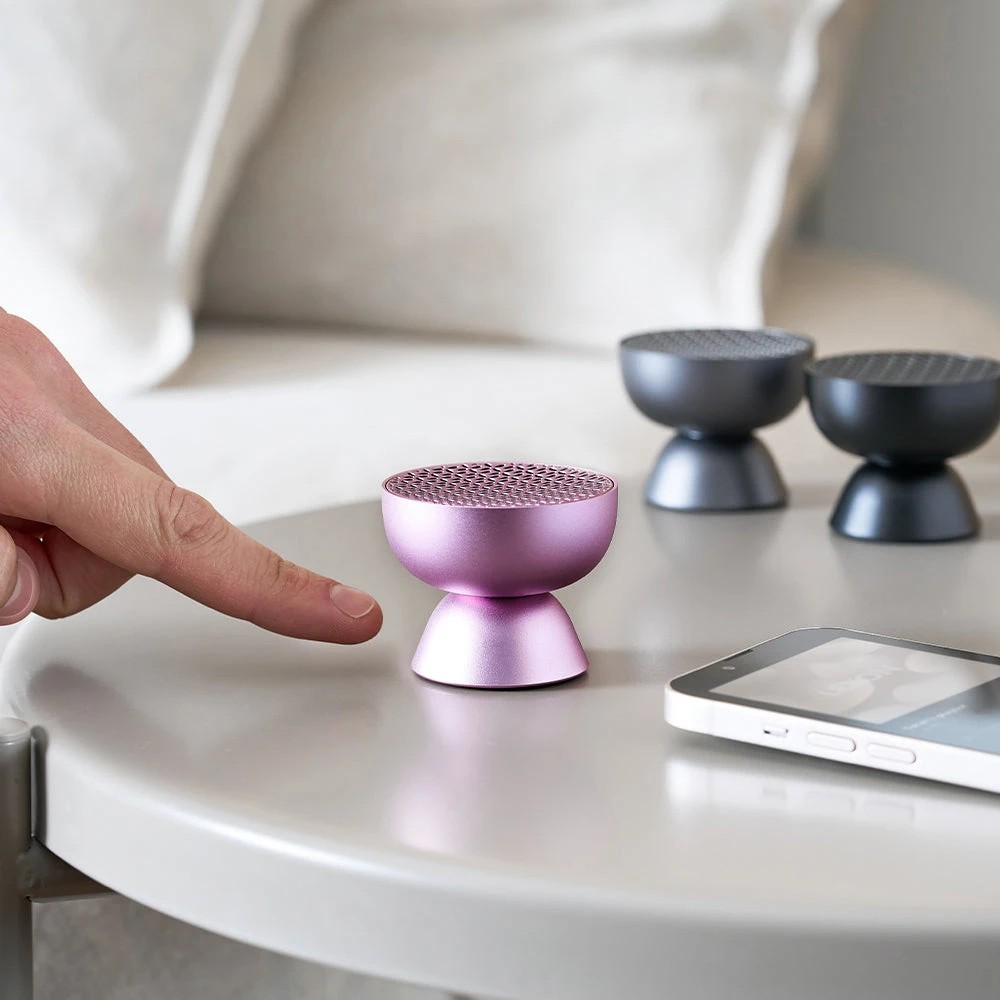 5 Lexon Tamo Infinitely Pairable Bluetooth Speaker - Pink, 5 of 5