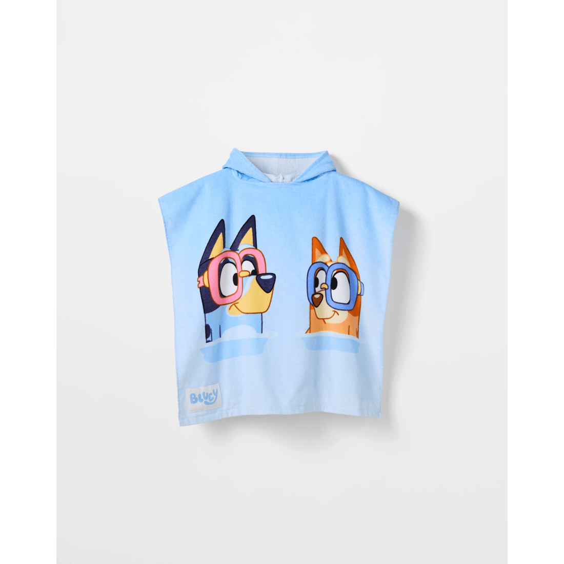 1 Bluey Kids Hooded Beach Towel
 - Blue, 1 of 4