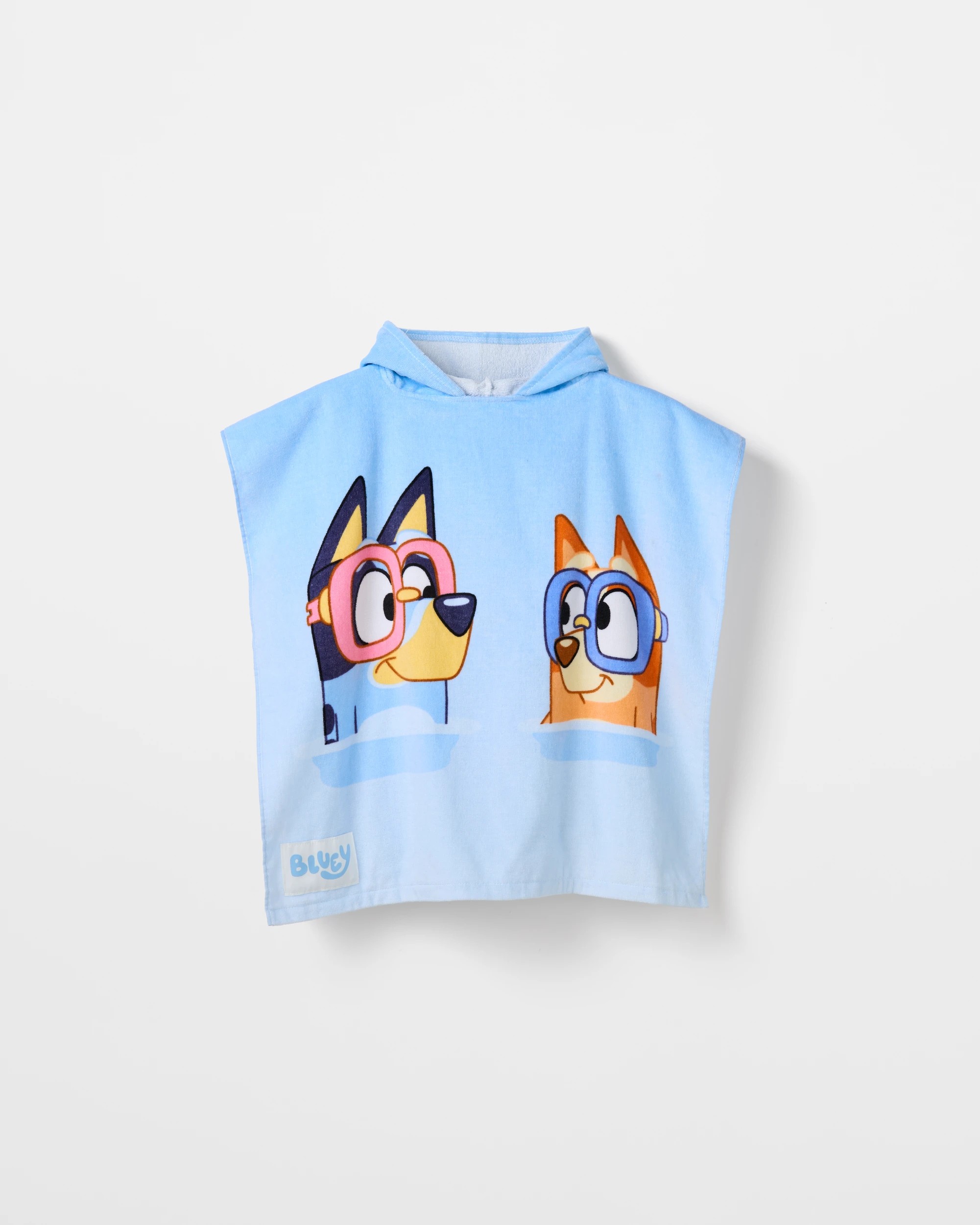 1 Bluey Kids Hooded Beach Towel
 - Blue, 1 of 4