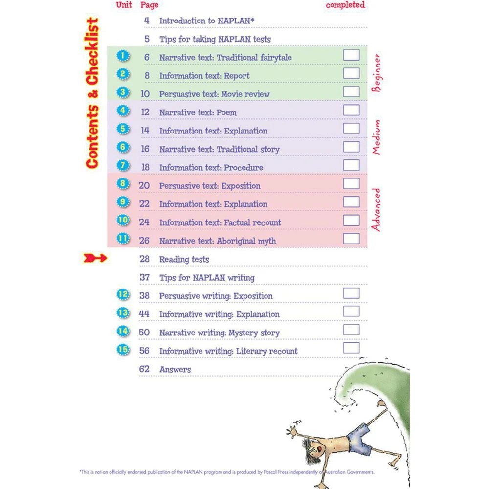 3 Blake's Back to Basics Year 5 NAPLAN Reading & Writing, 3 of 5