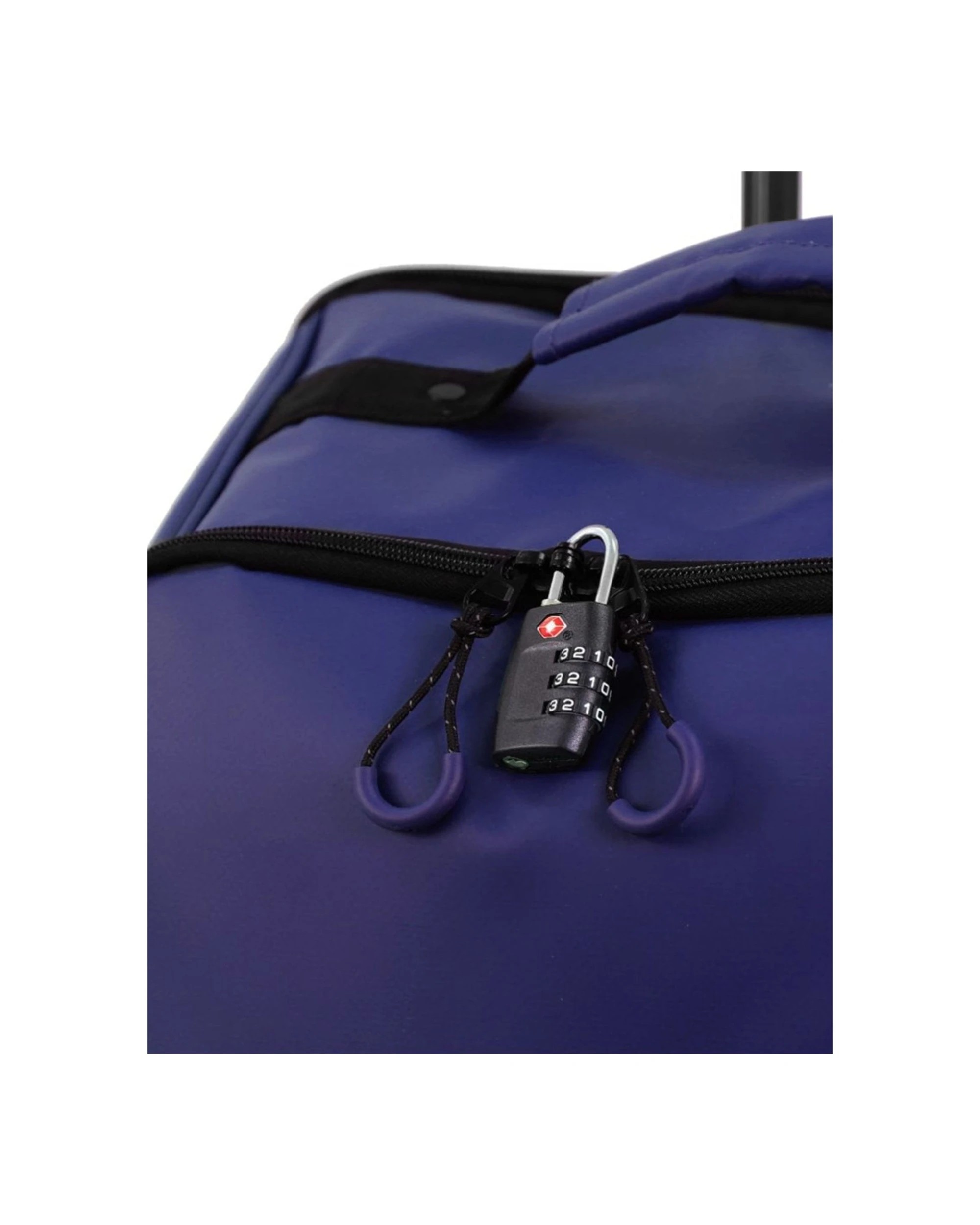 5 Reebok All Star Large 88L Leather Film Soft Shell Trolley Suitcase Luggage Navy - Blue, 5 of 8