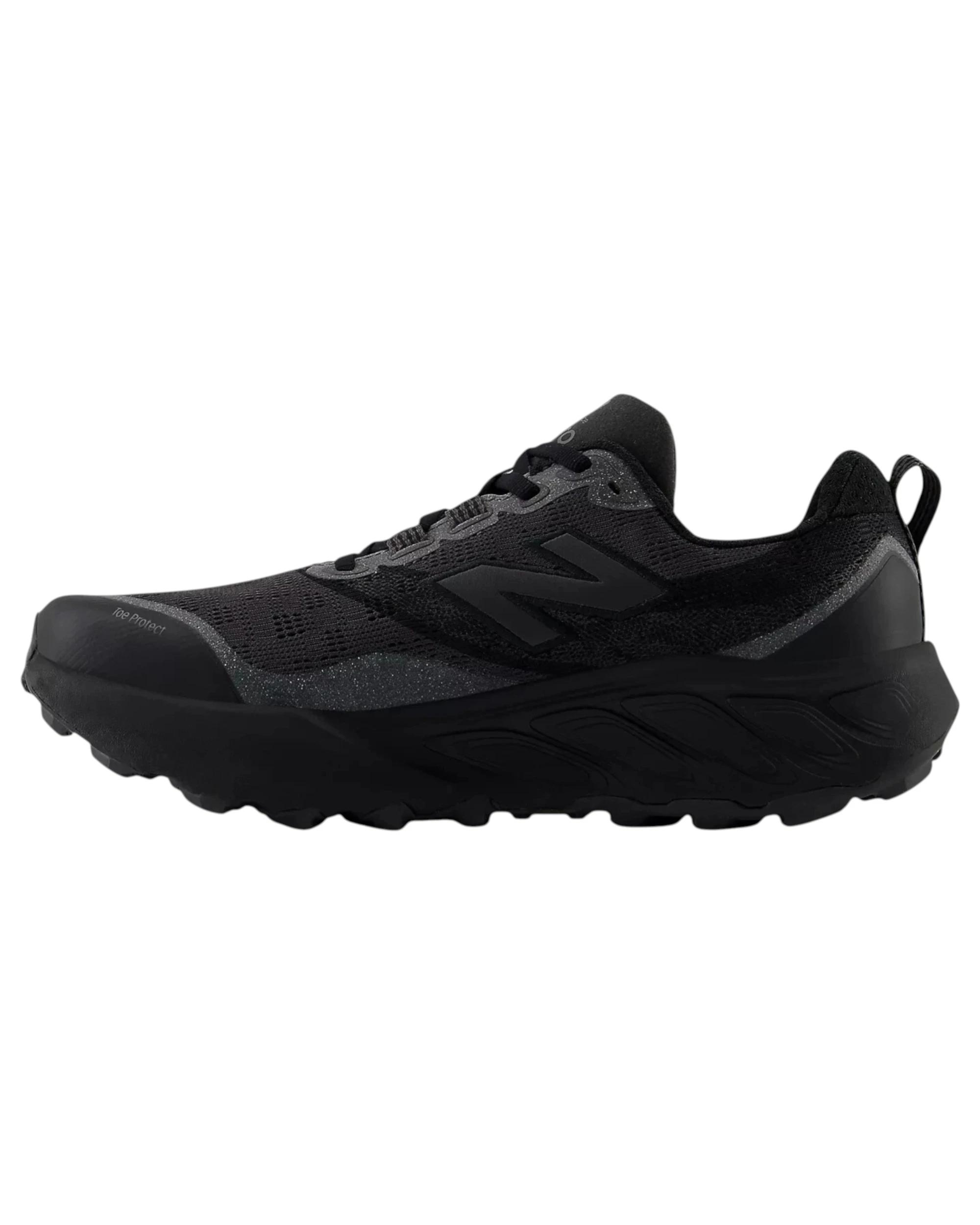 5 New Balance Mens Fresh Foam X Hierro v9 Black Athletic Trail Shoes BLACK, 5 of 6