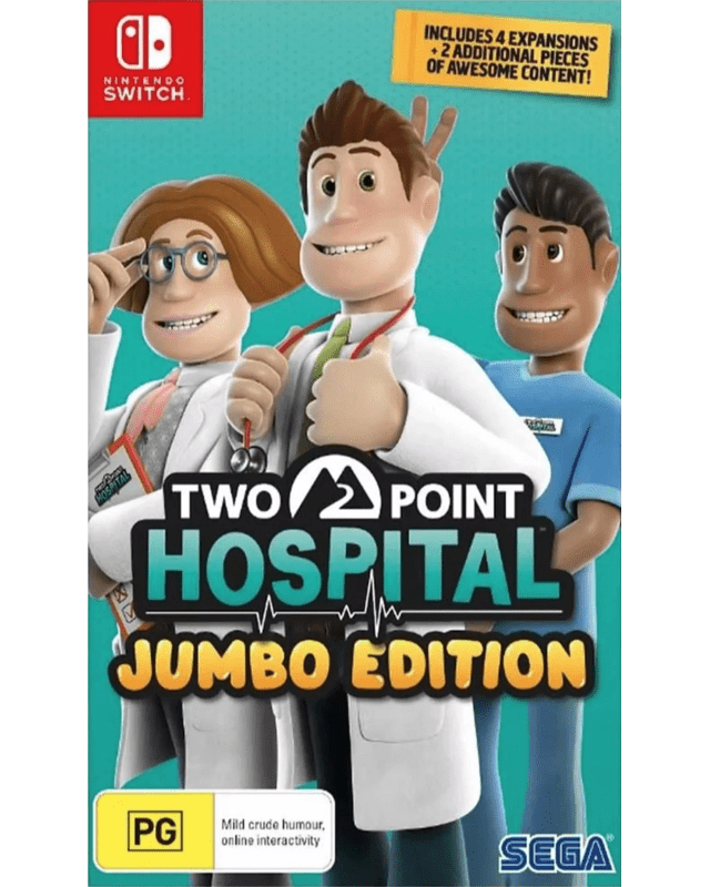 Two Point Hospital Jumbo Edition - Nintendo Switch - M