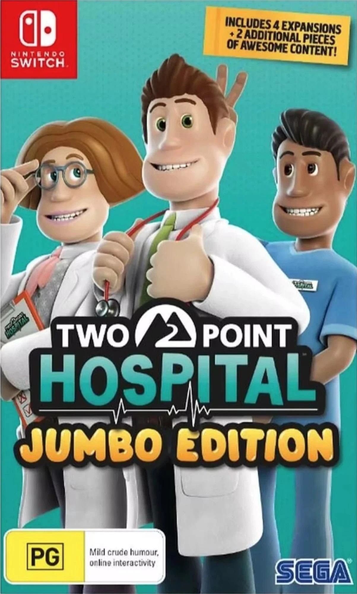1 Two Point Hospital Jumbo Edition - Nintendo Switch - Multi, 1 of 5
