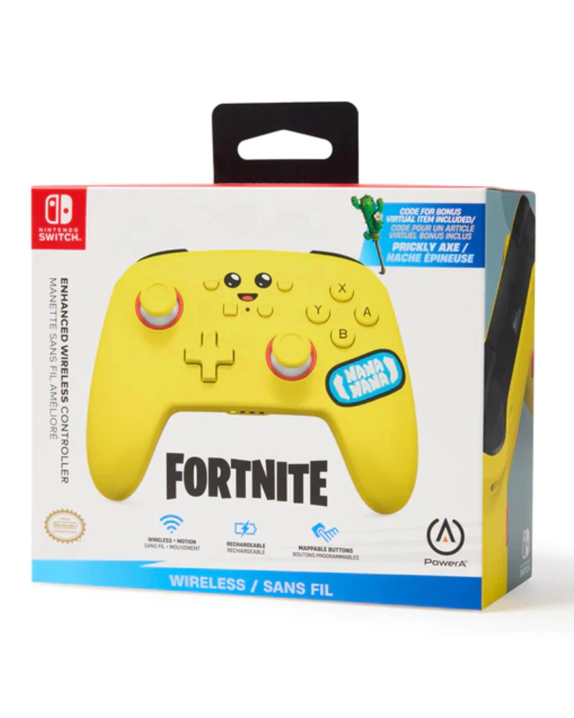 2 PowerA Enhanced Wireless Controller for Nintendo Switch - Peely Banana, 2 of 5