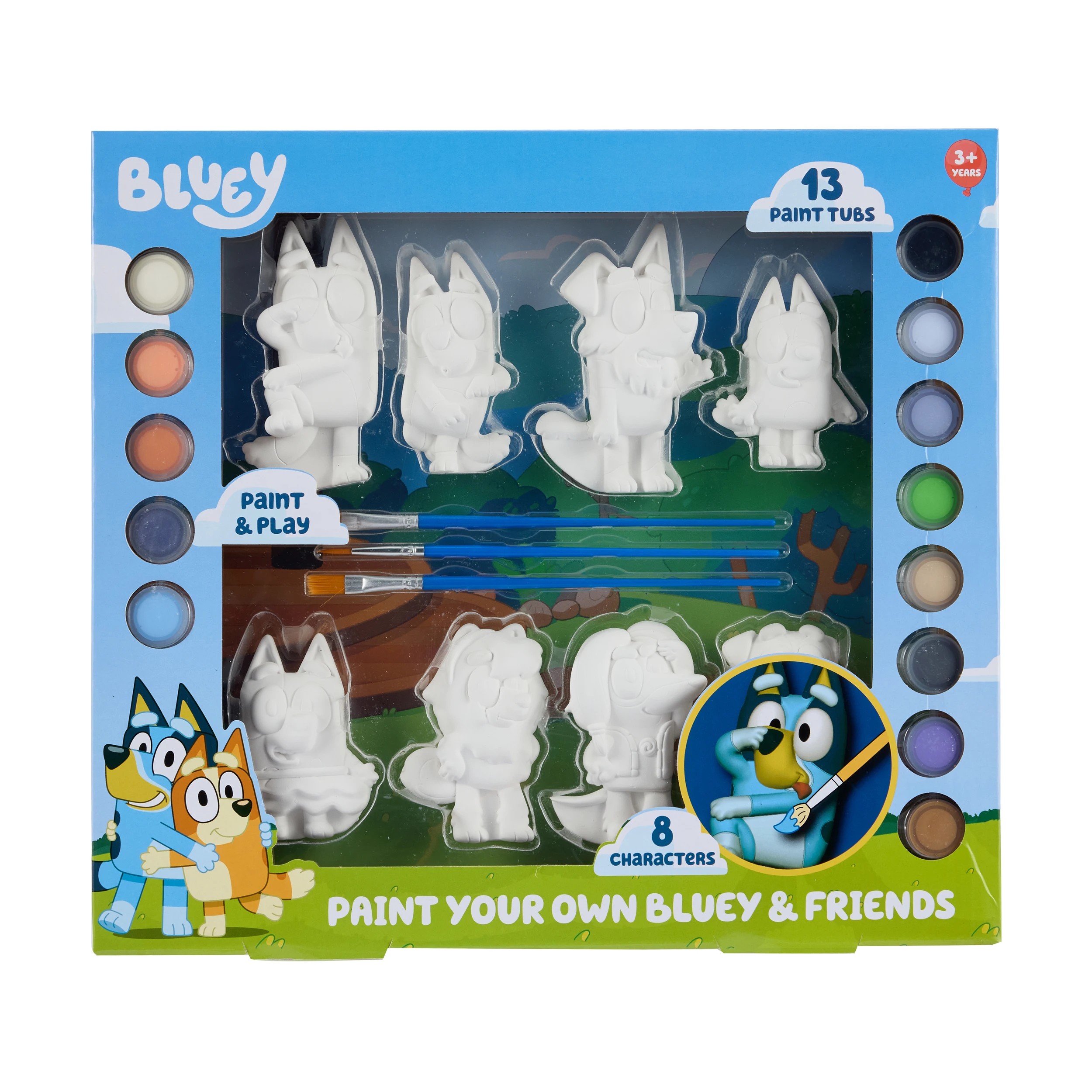 1 Paint Your Own Bluey and Friends Set, 1 of 6