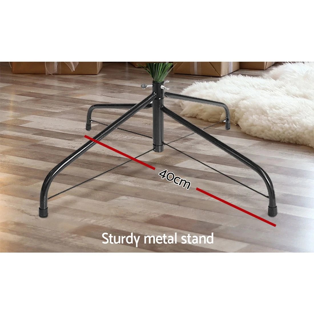 7 Jingle Jollys Christmas Tree 1.8M Xmas Tree Decorations 1980 LEDs 8 Light Mode - Green, 7 of 8