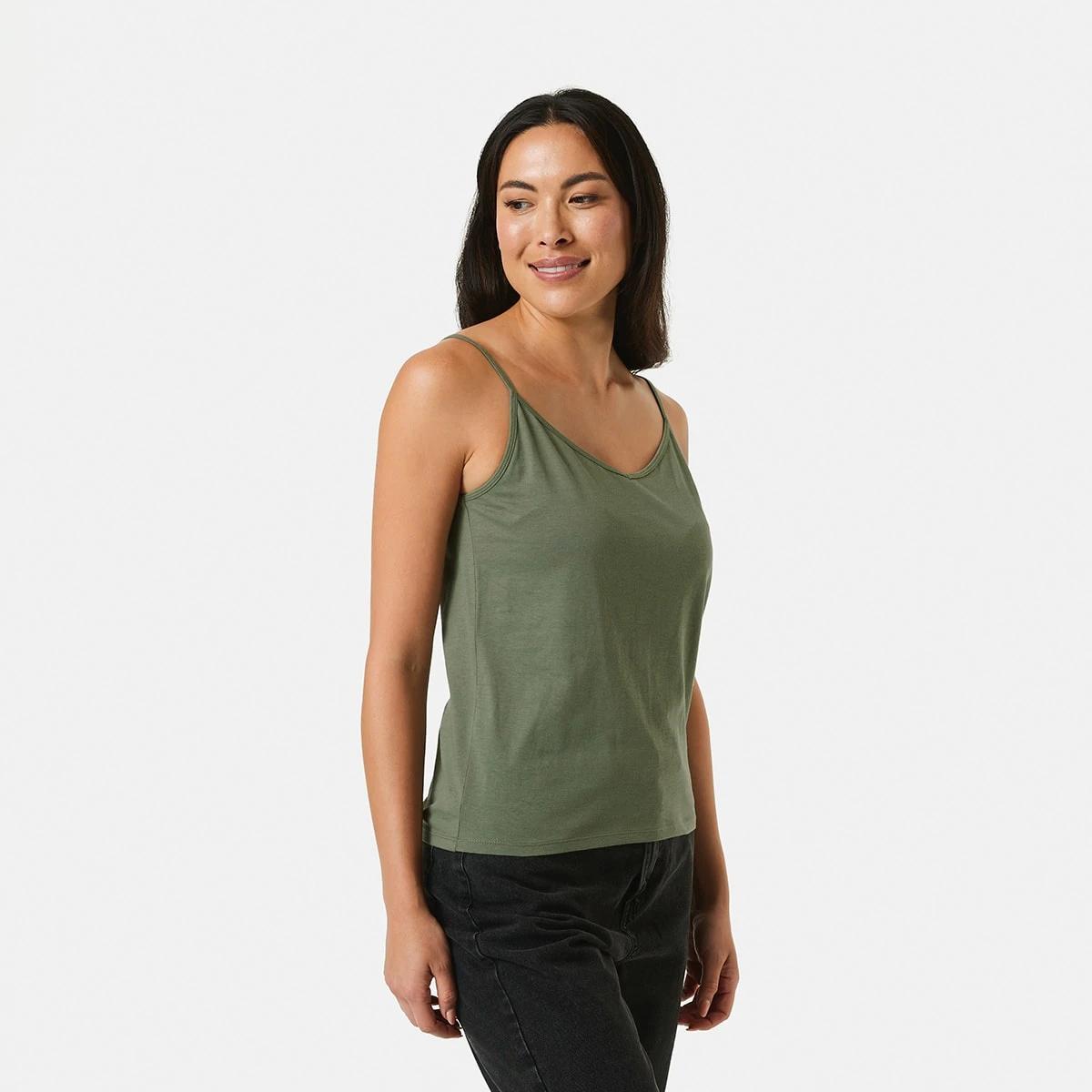2 Basic Camisole PALE KHAKI, 2 of 5