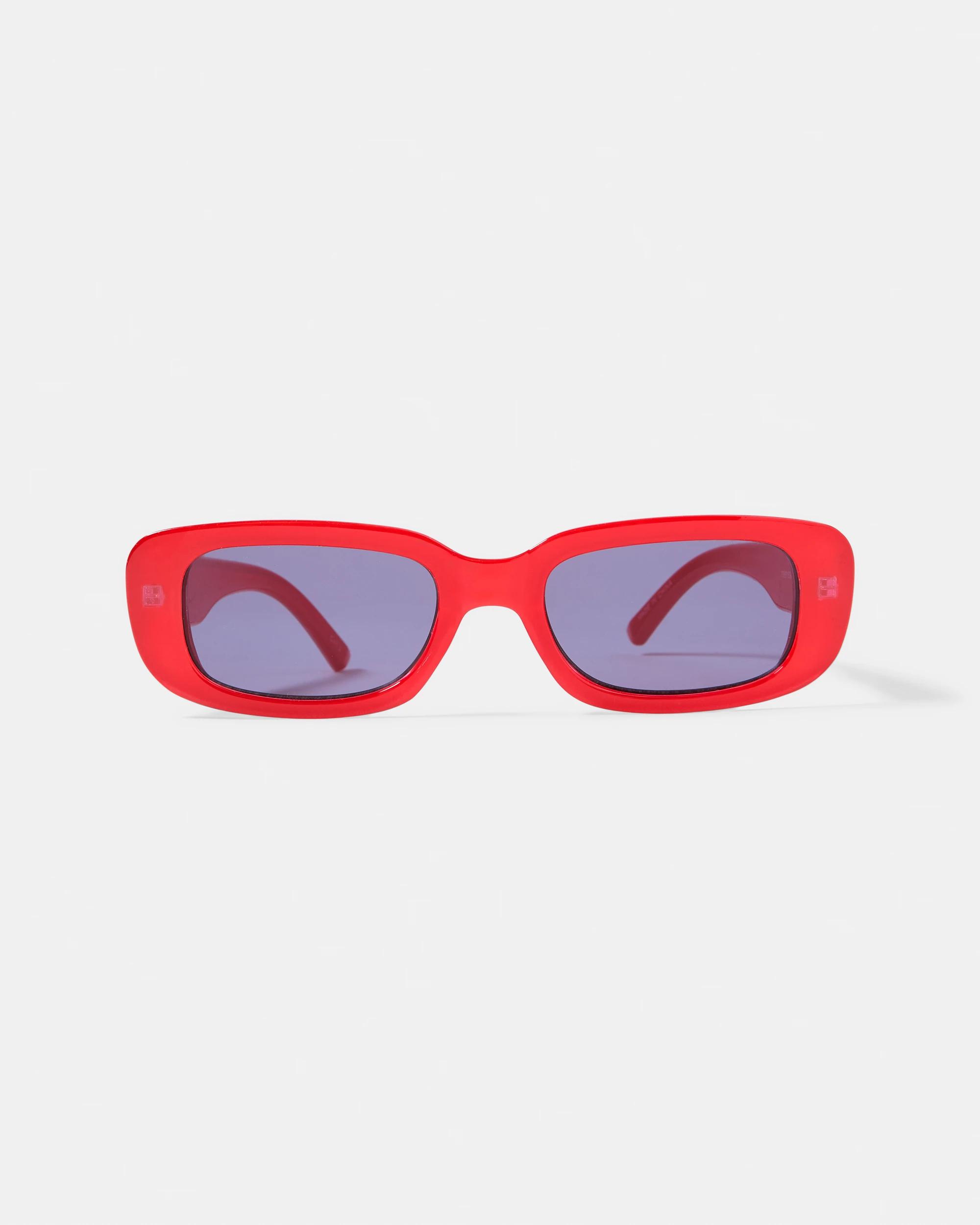1 Rectangle Classic Sunglasses Red, 1 of 4