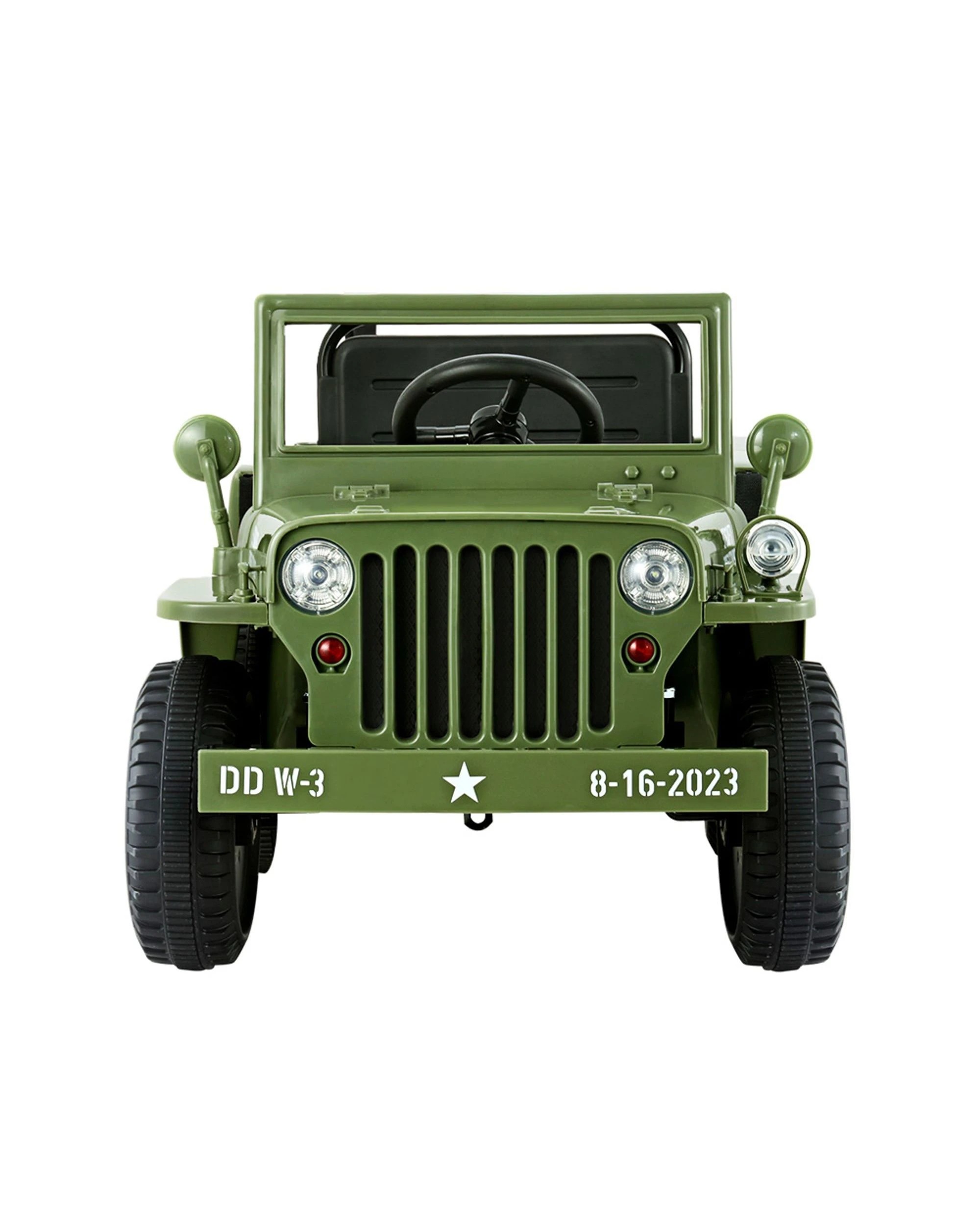 3 Rigo Kids Electric Ride On Car Off Road Toy Cars Remote 12v
 - Green, 3 of 3