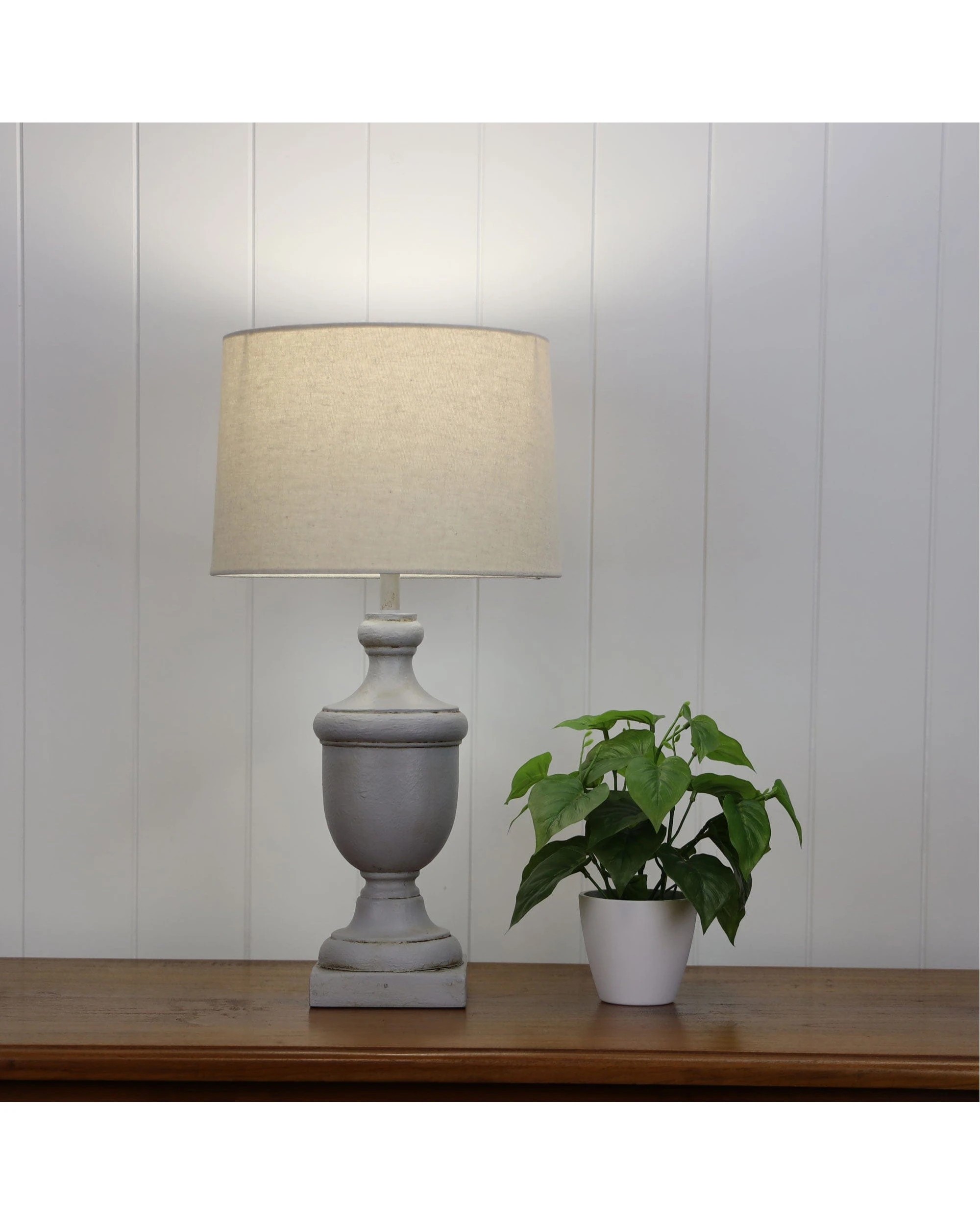 2 Oriel Lighting Stafford Complete Table Lamp - Multi, 2 of 3