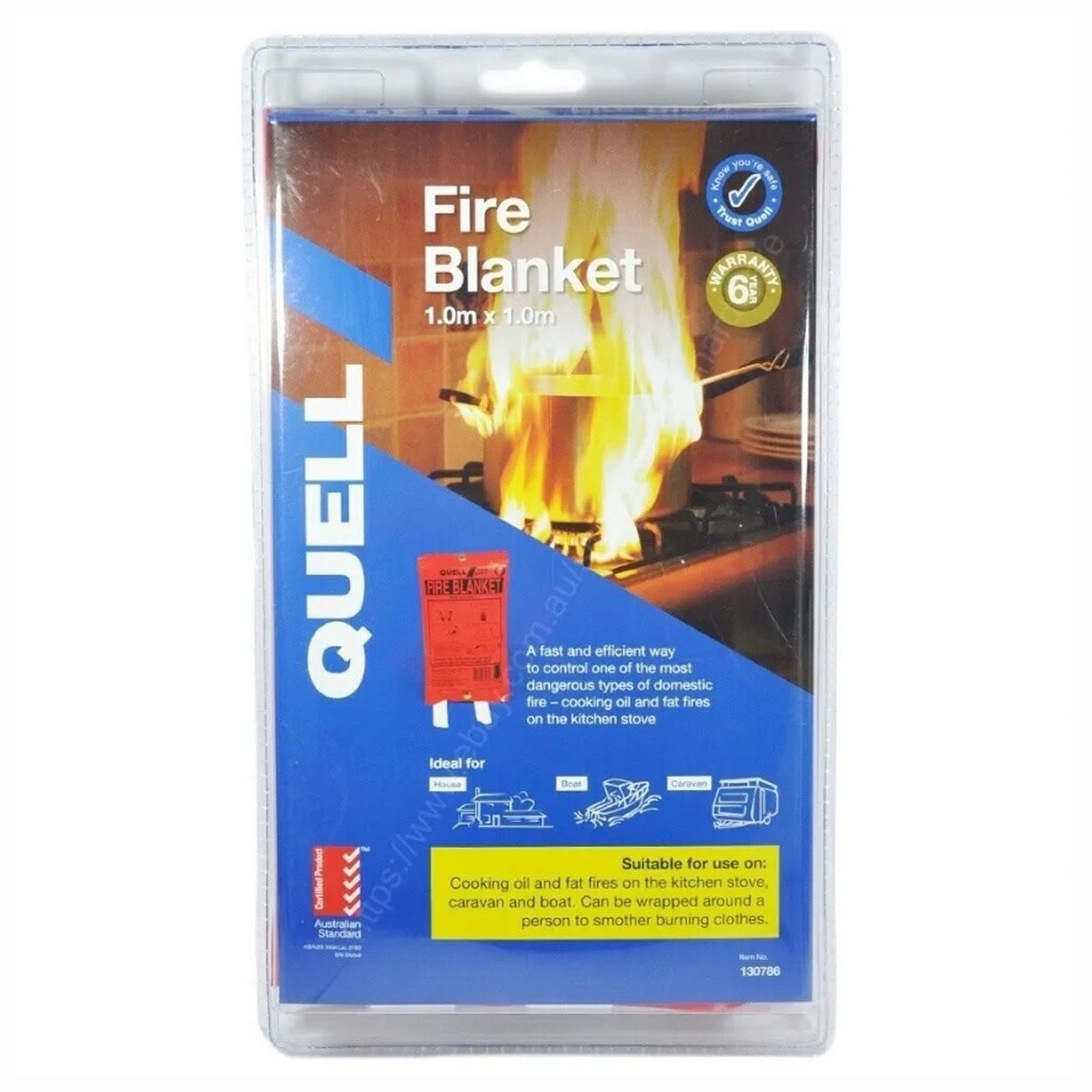 1 Quell Fire Blanket, 1 of 3