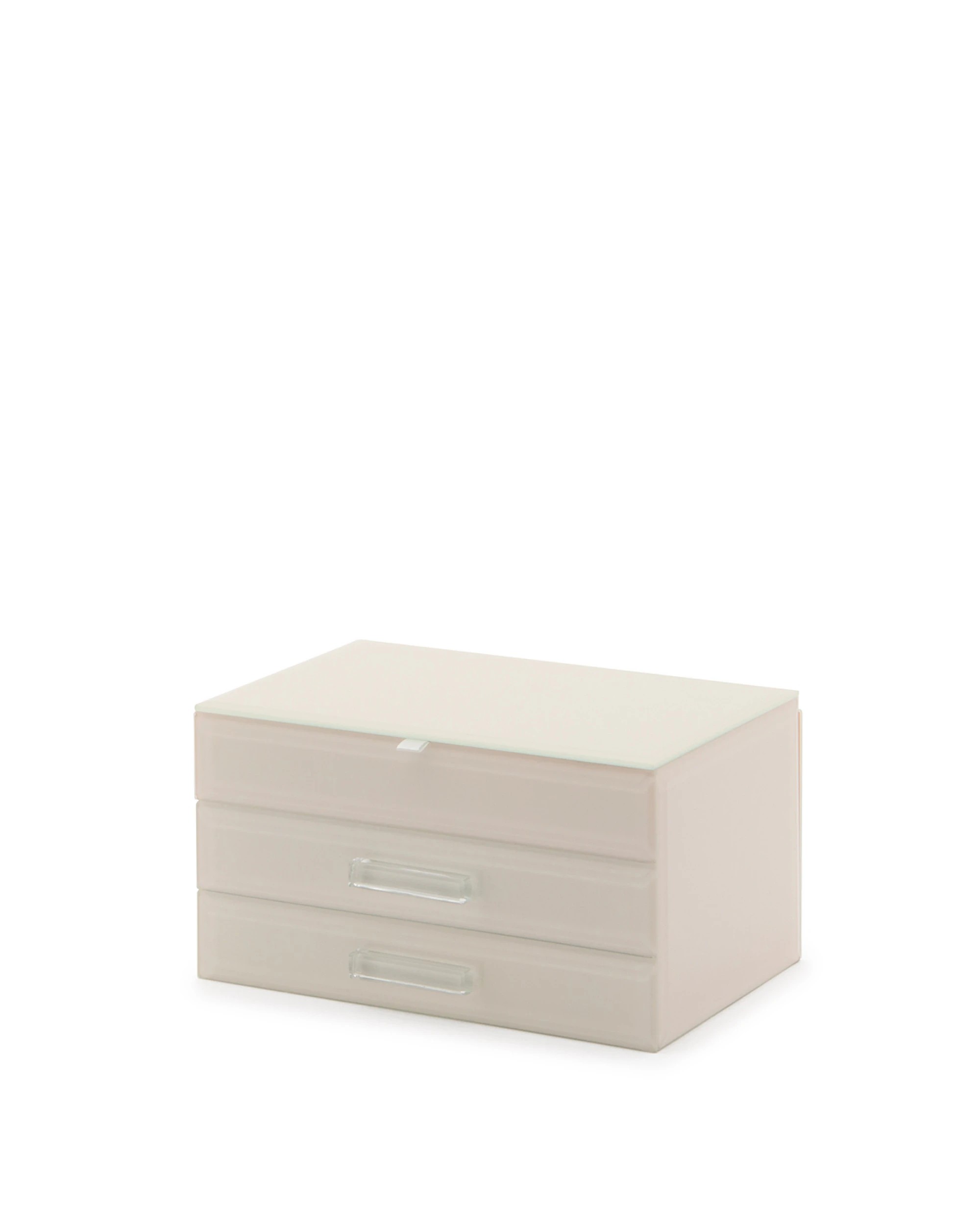 2 One Six Eight London Gabriella Jewellery Box - Nude - M - Beige, 2 of 6