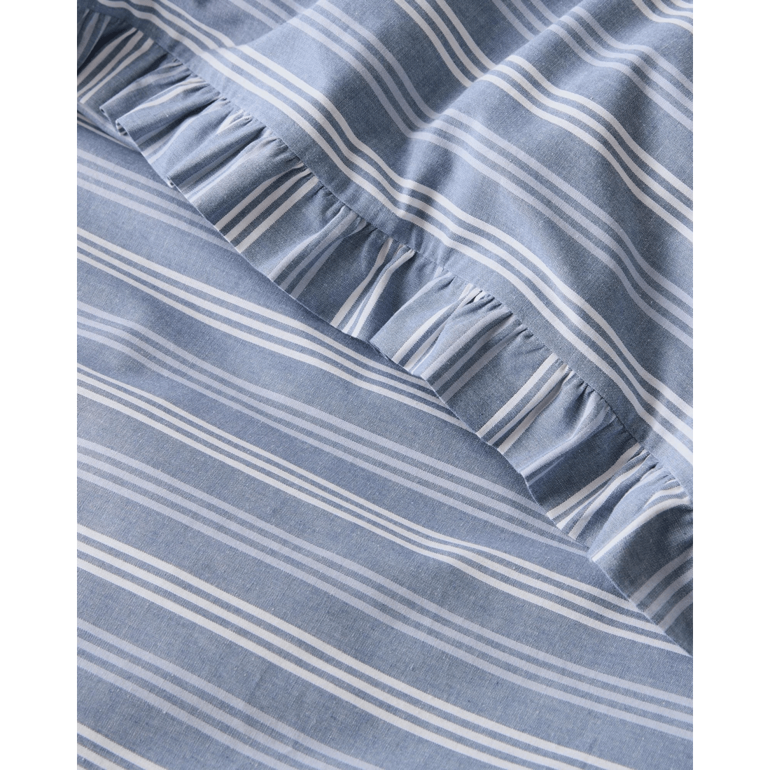 3 Target Yarn Dyed Stripe Cotton Quilt Cover Set - Blue, 3 of 3