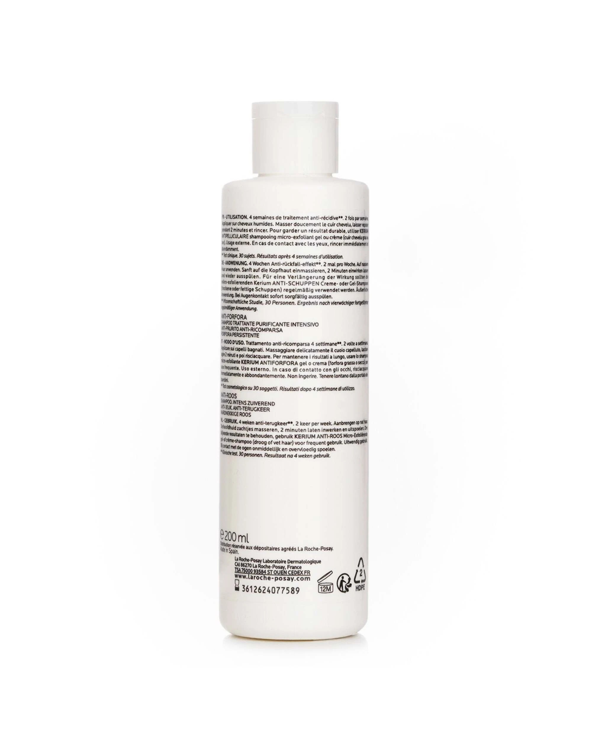 3 La Roche Posay Kerium DS Anti Roos Shampoo 200ml, 3 of 3