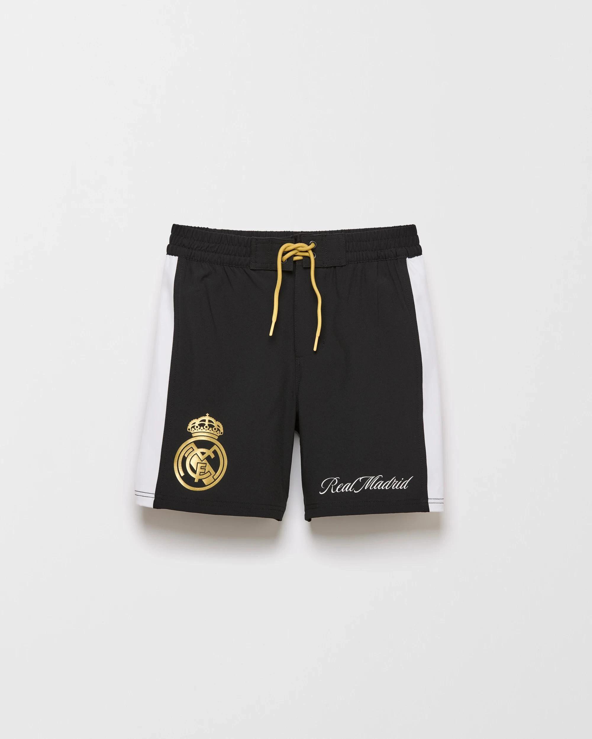 1 UEFA Champions League Real Madrid Swim Boardshorts BLACK, 1 of 2