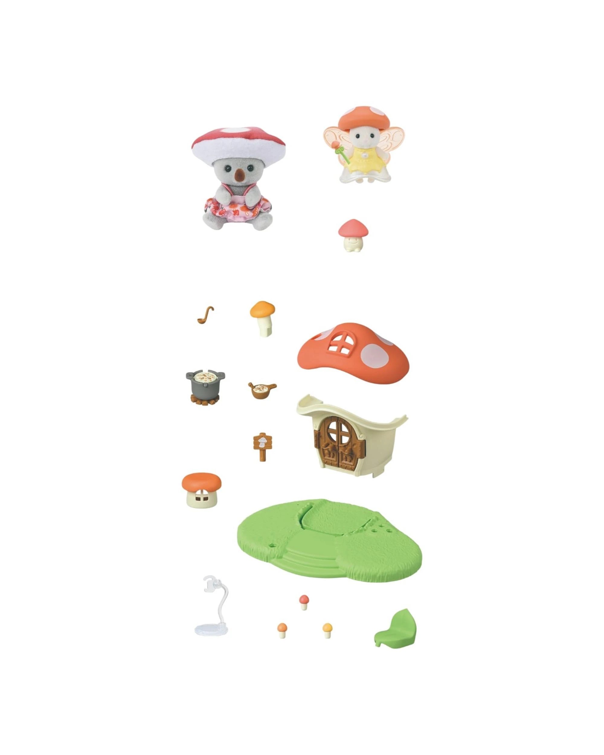 3 Sylvanian Families Fairy Mushroom House, 3 of 9