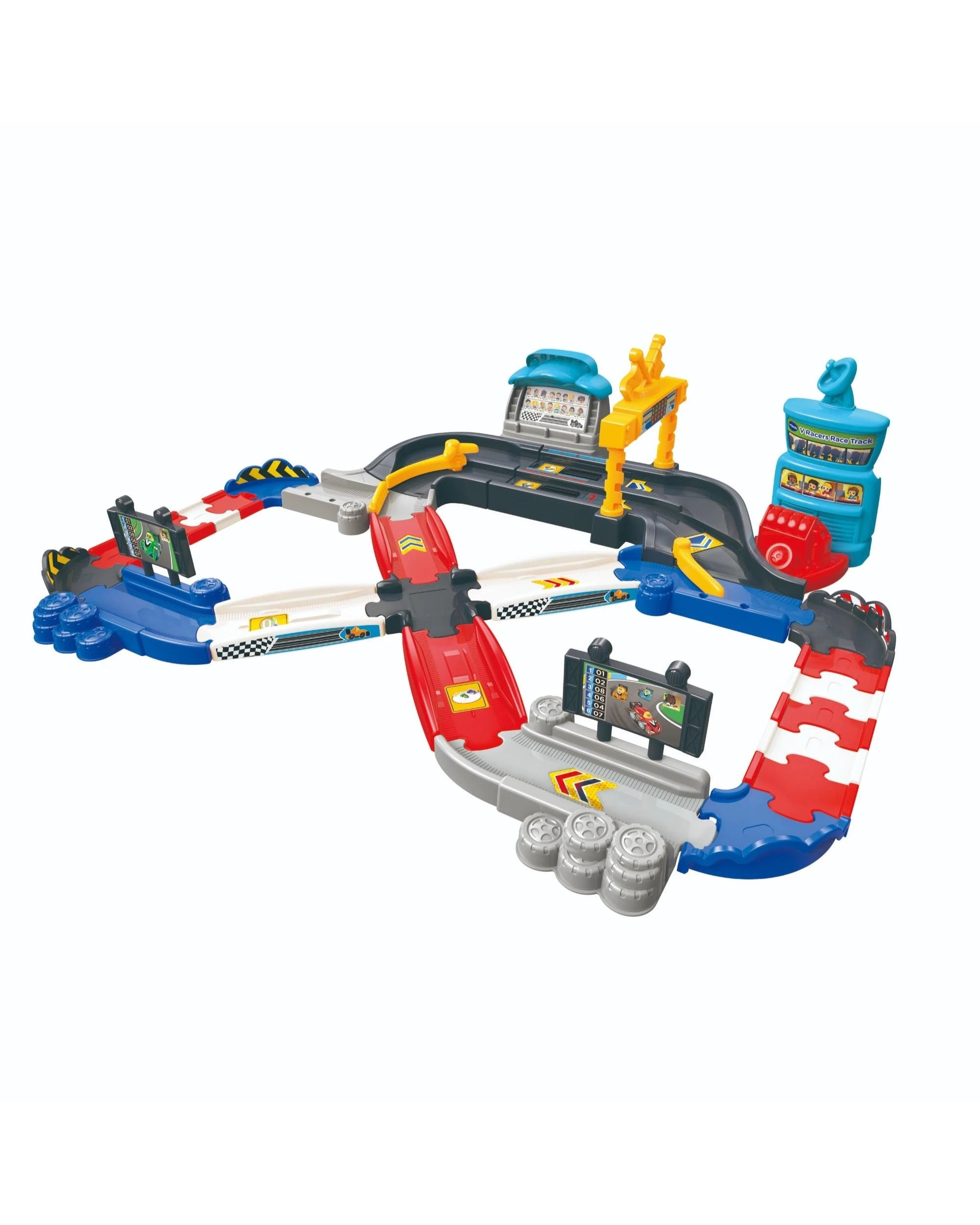 2 VTech Toot-Toot Drivers V Racers Race Track, 2 of 4
