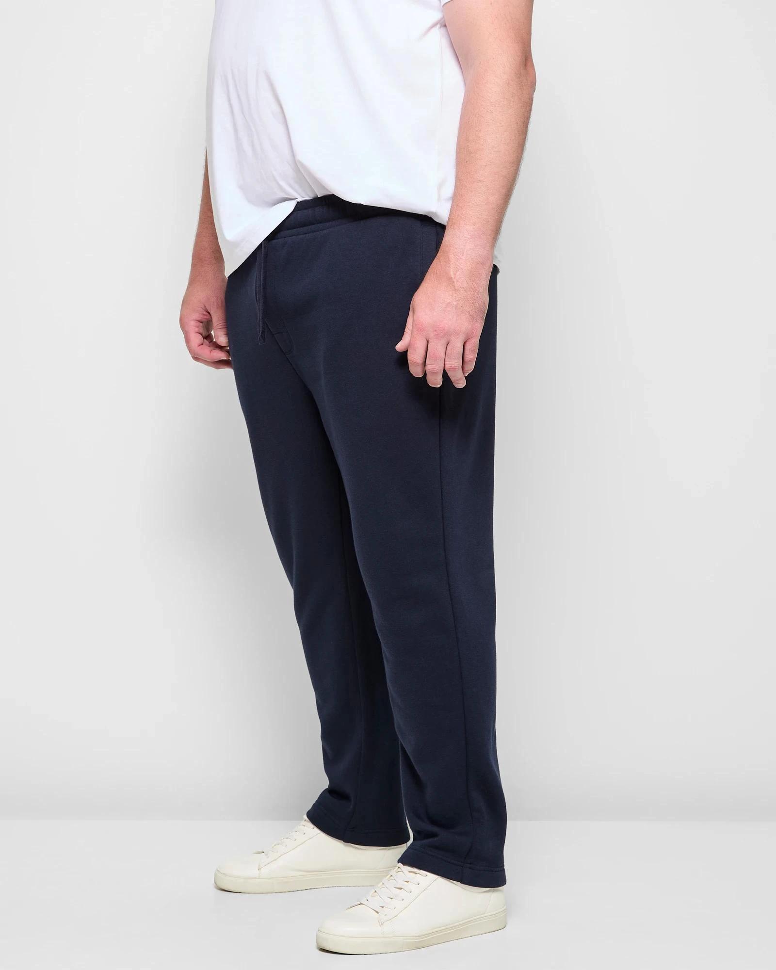 3 Target Plus Size Non Cuffed Trackpants NAVY BLUE, 3 of 5