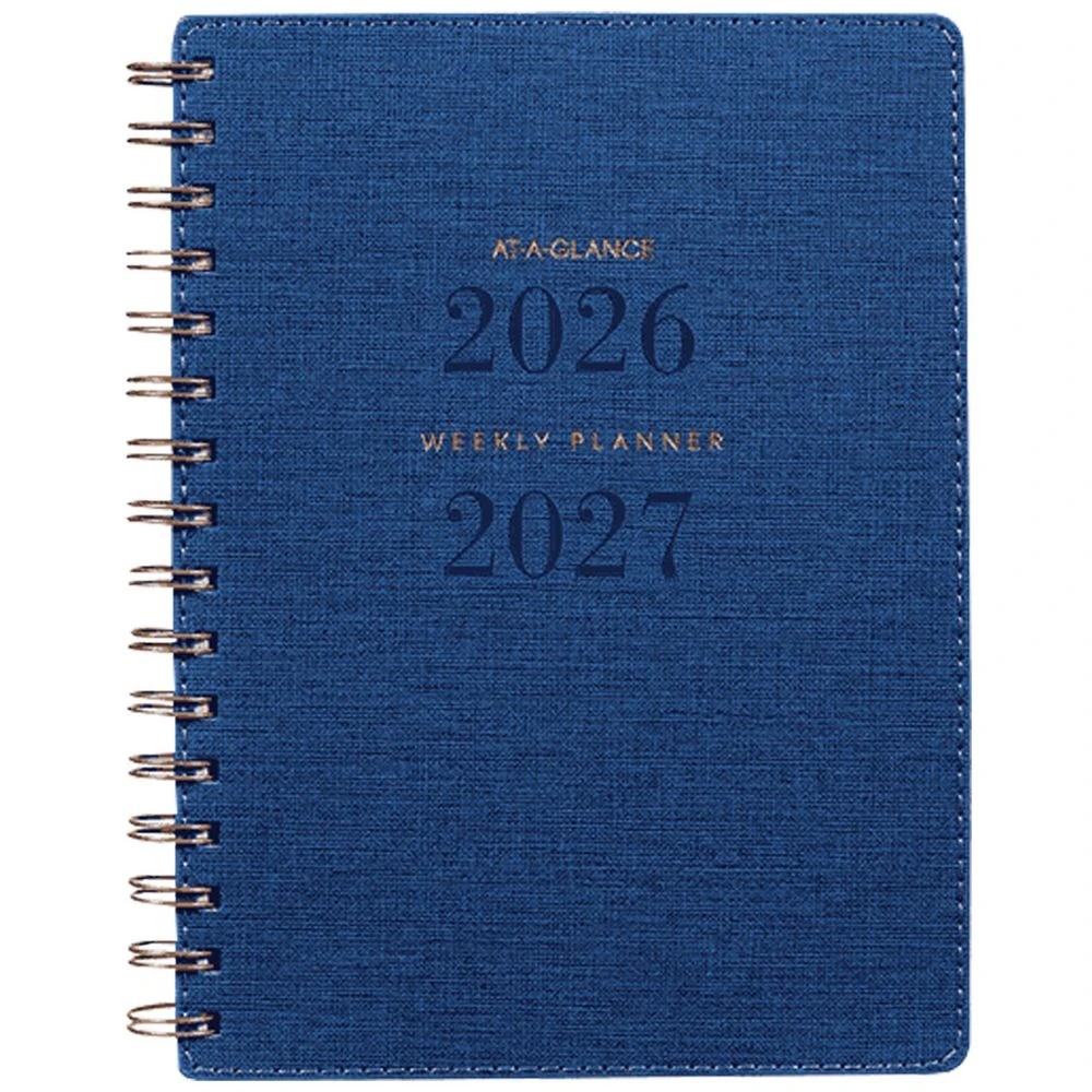 1 At-A-Glance Signature A5 Diary Week to View FY26/27 Black, 1 of 1