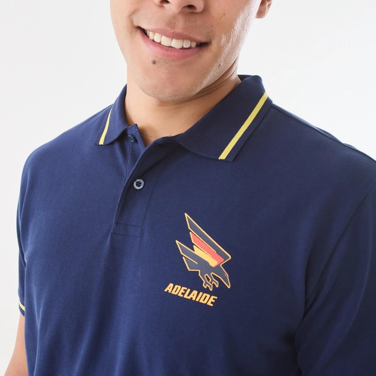 4 Official AFL Adult Polo Shirt Adelaide, 4 of 5