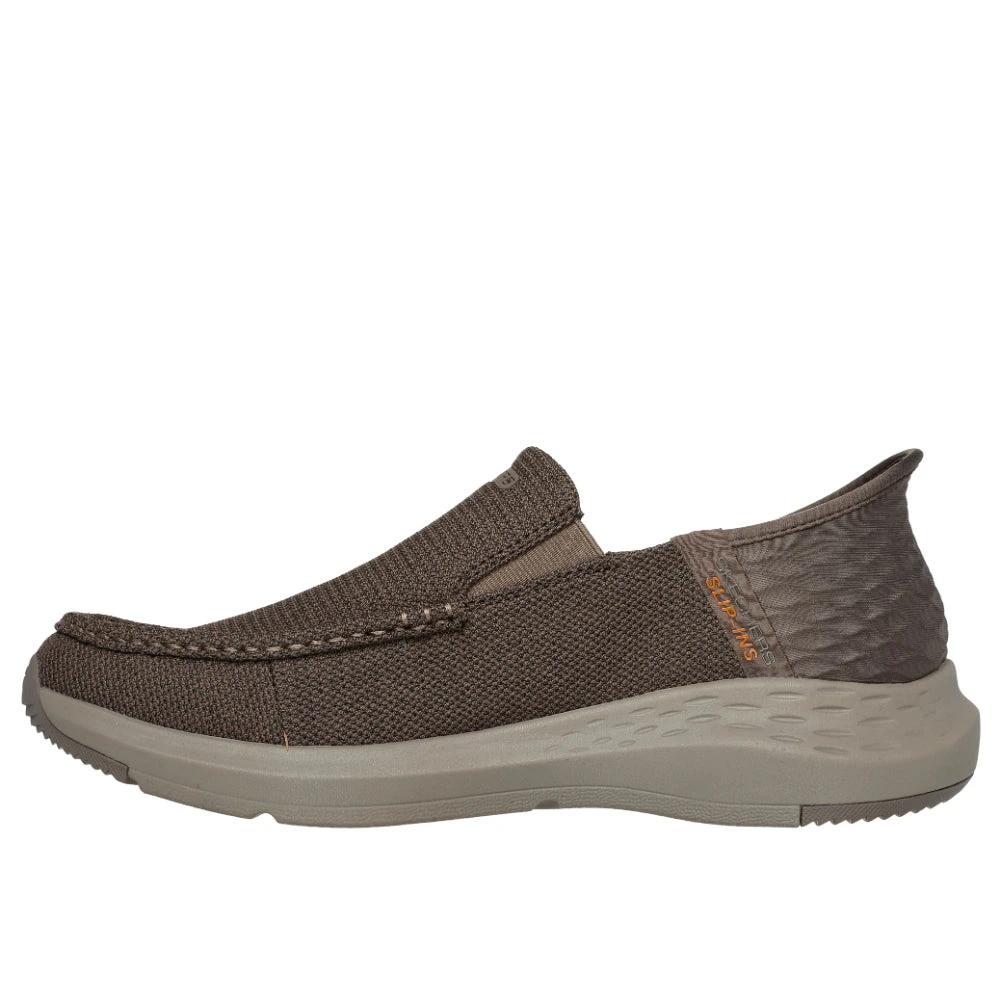 4 Skechers Parson Ralvern Slip-In Sneaker - Men's Size 8 Taupe TAUPE, 4 of 4