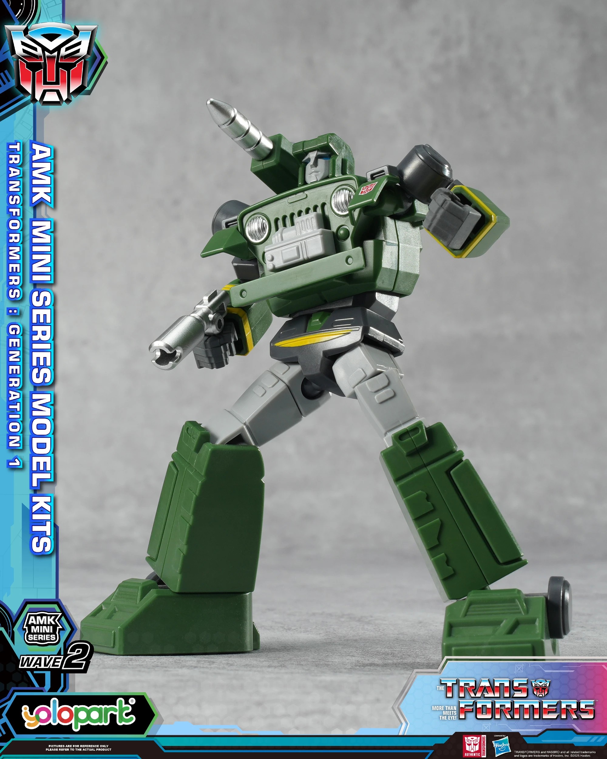 7 Transformers Generation 1 AMK Wave 2 Mini Series Model Kit - Assorted, 7 of 7