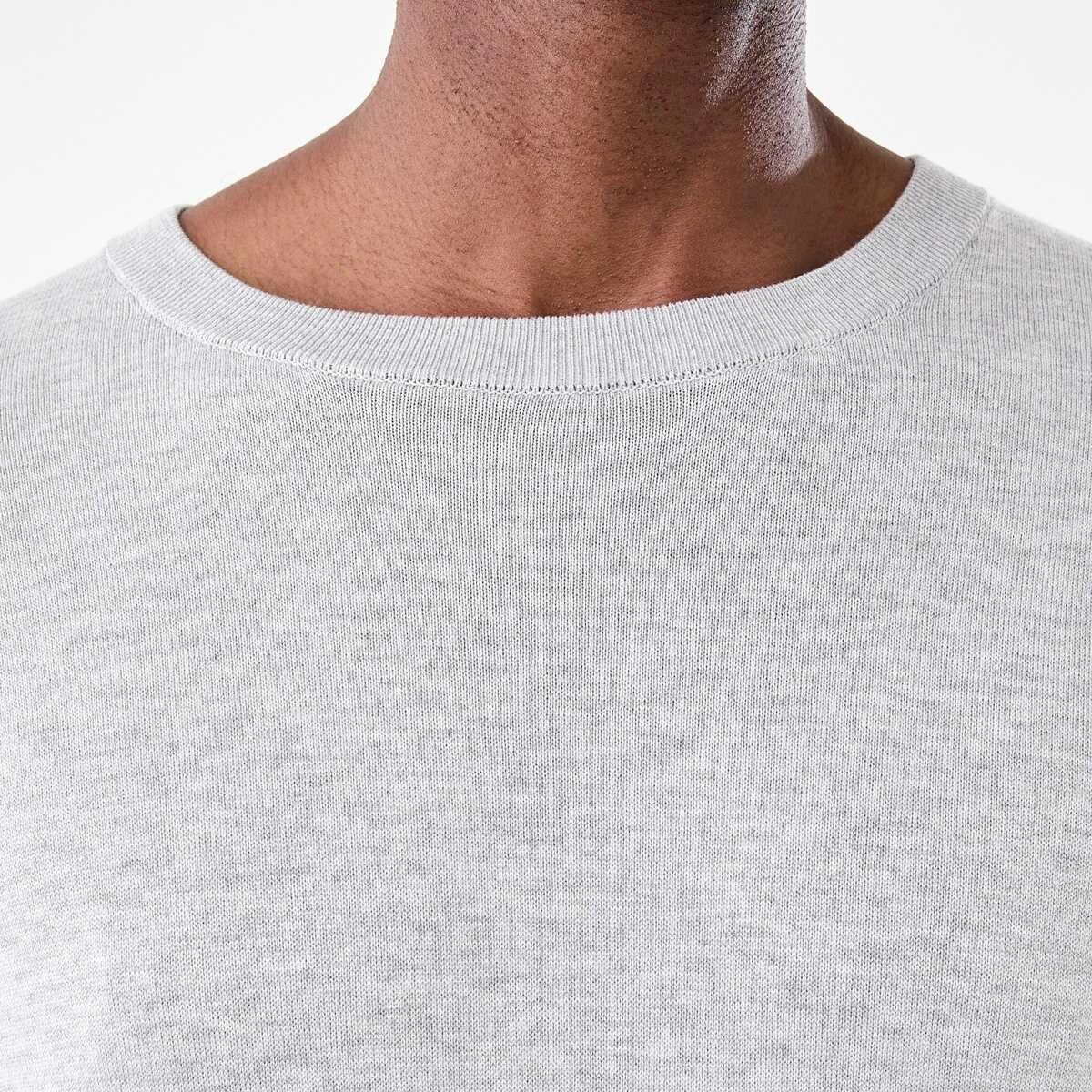 5 Core Crew Neck Knit Jumper Gry Marle, 5 of 5