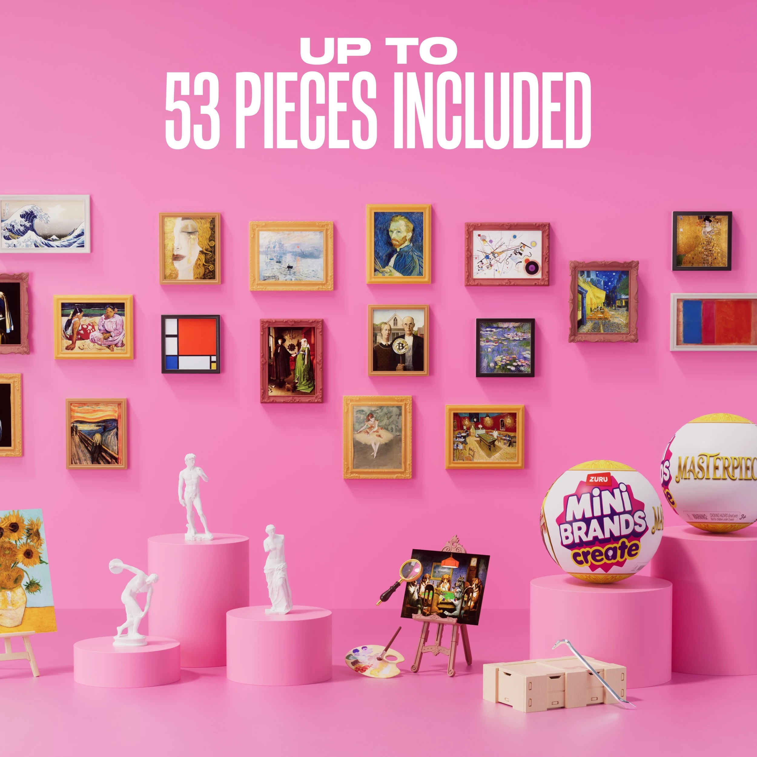 5 Zuru Mini Brands Create Mini Masterpieces Series 1 - Assorted, 5 of 10